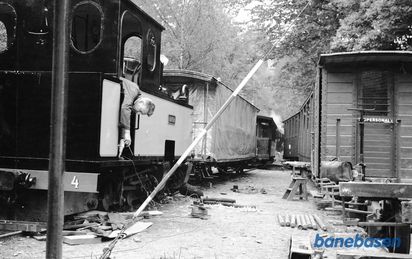 Damplokomotiv nr. 4 "HAMRA"