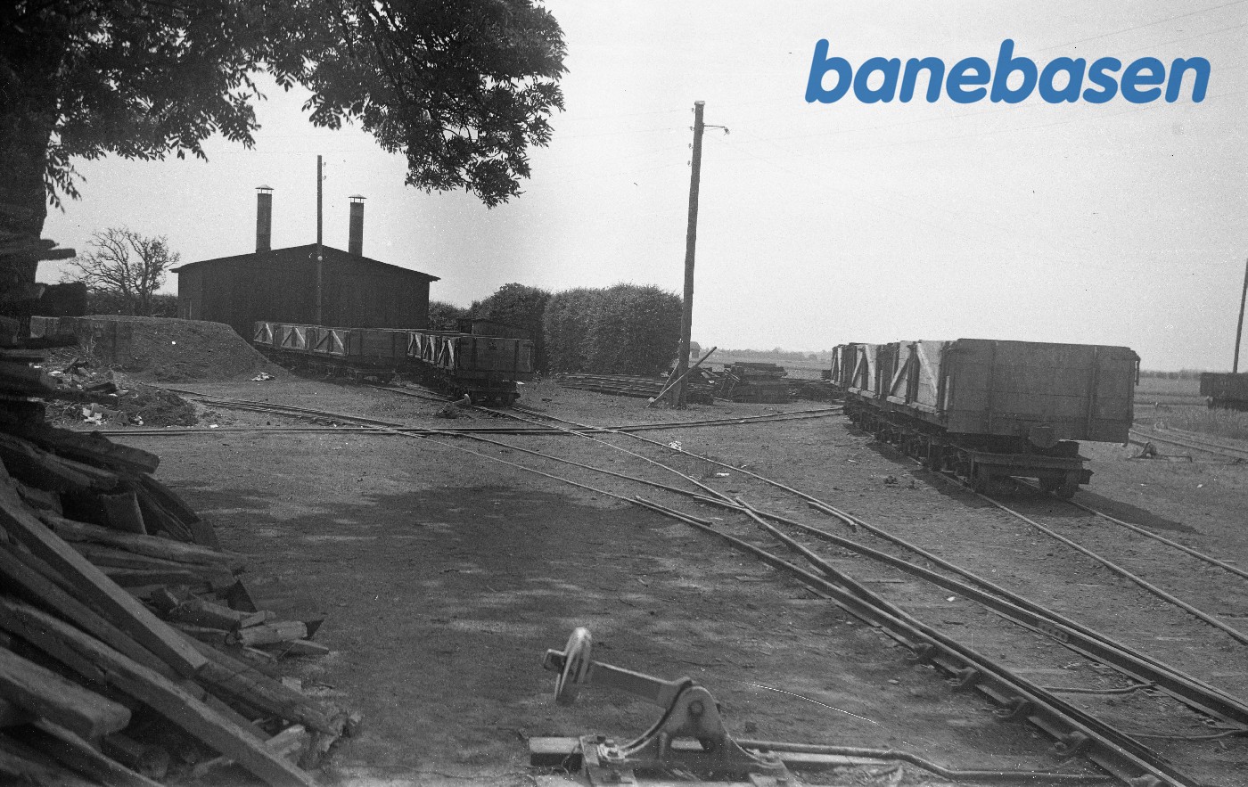 Remise ved Horslunde saftstation Remise ved Horslunde saftstation