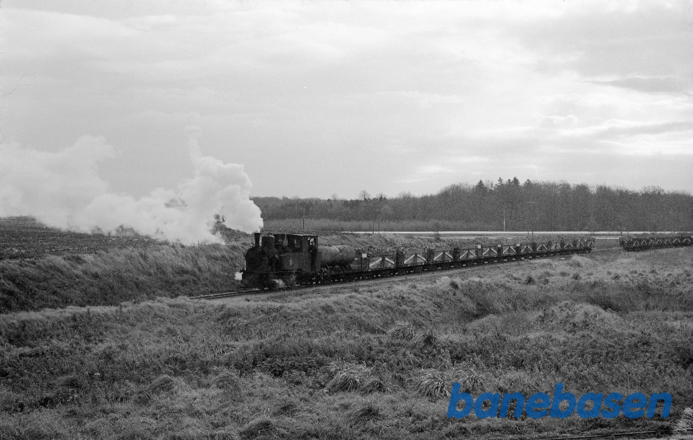 B 3 med tog på Søholt-linien B 3 med tog på Søholt-linien
