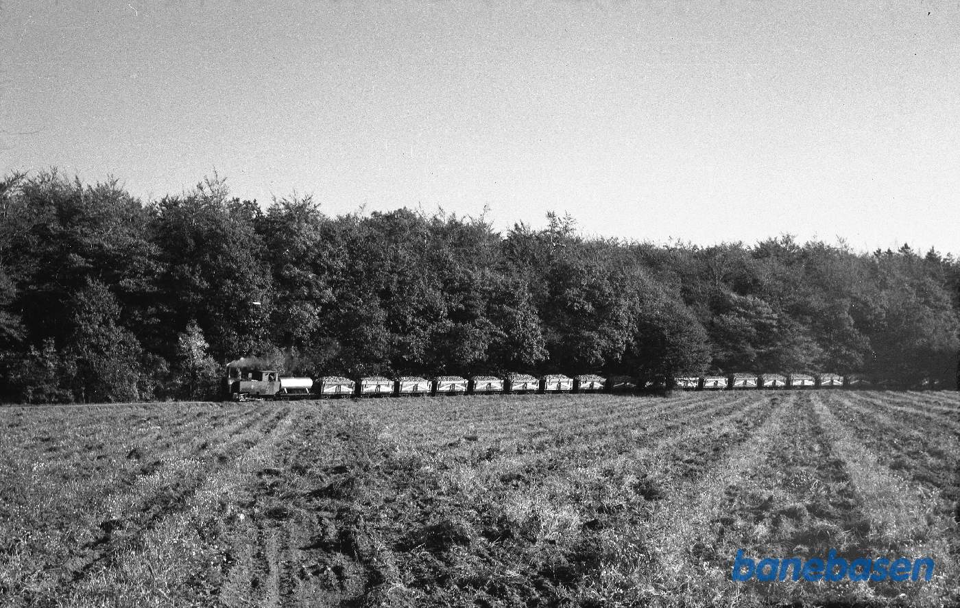 Damplokomotiv B 2 med stort roetog Damplokomotiv B 2 med stort roetog