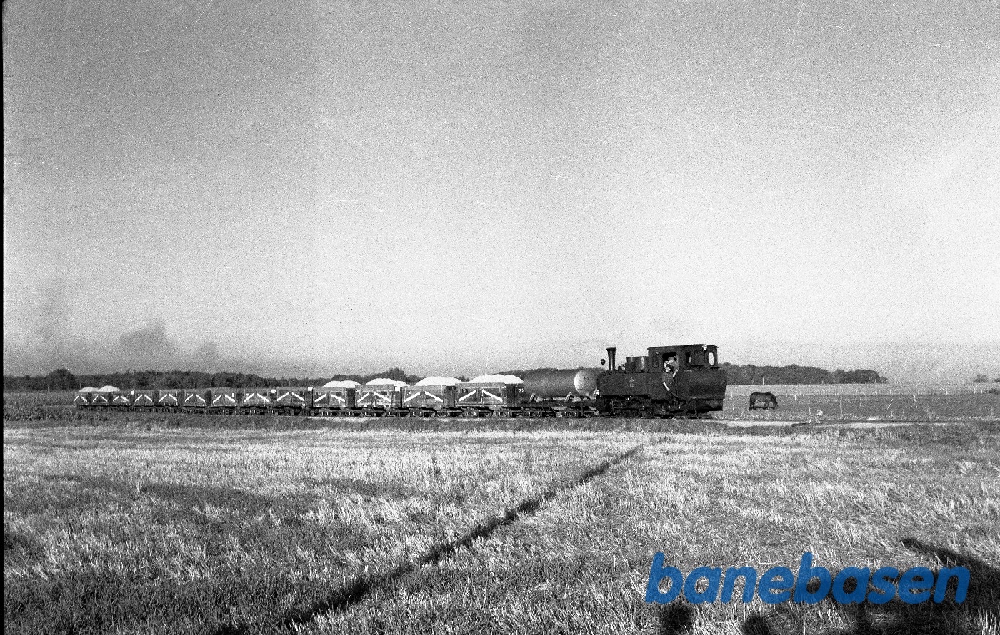 B 2 med tog med roeaffald B 2 med tog med roeaffald