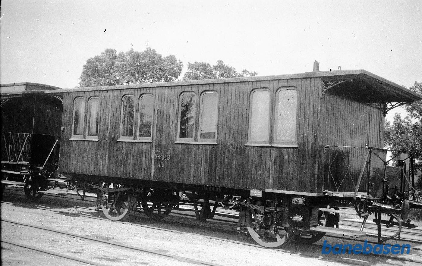 Personvogn inden den gik til ophugning