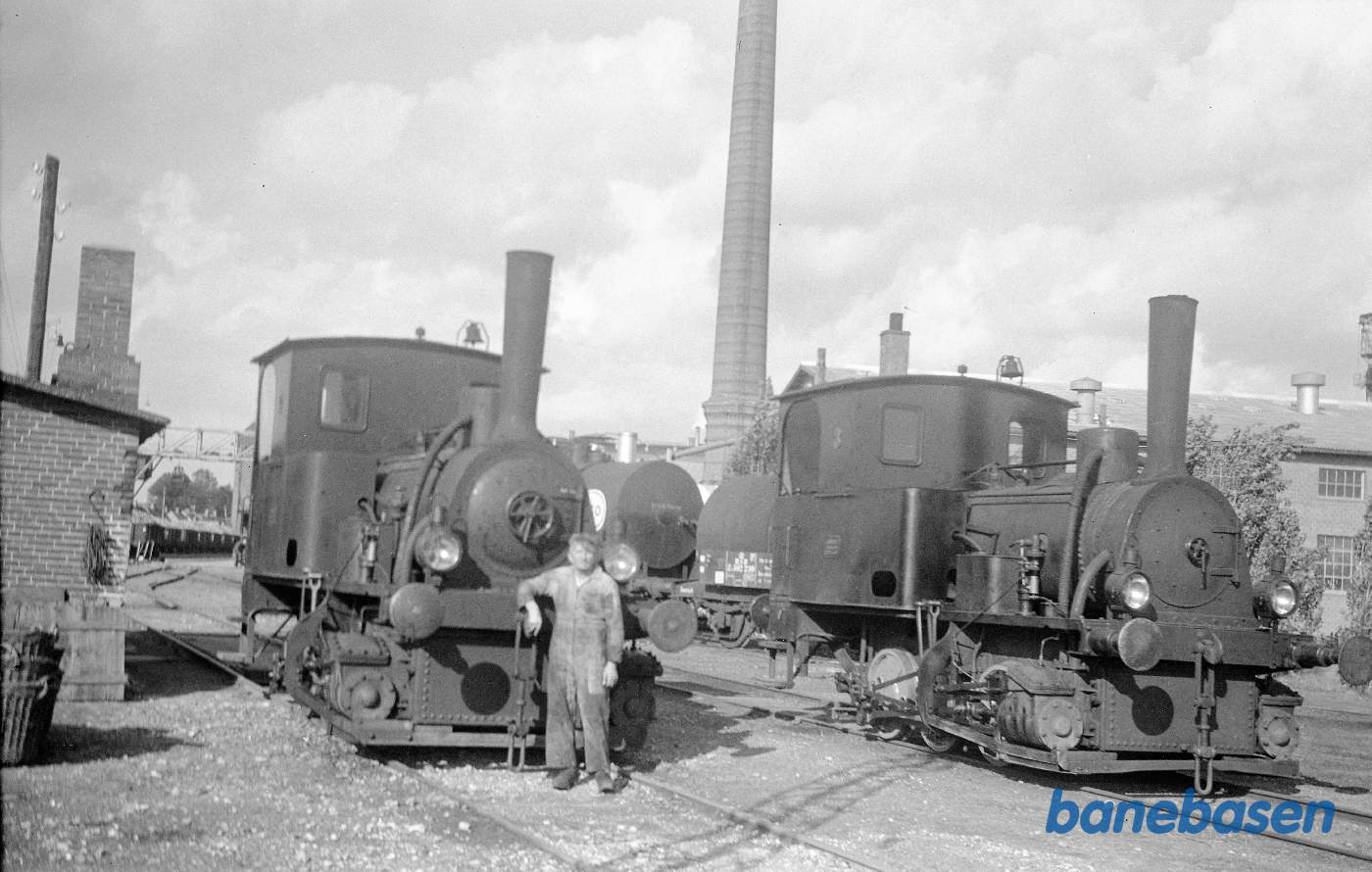 Damplokomotiv nr. 2 + 3 Damplokomotiv nr. 2 + 3