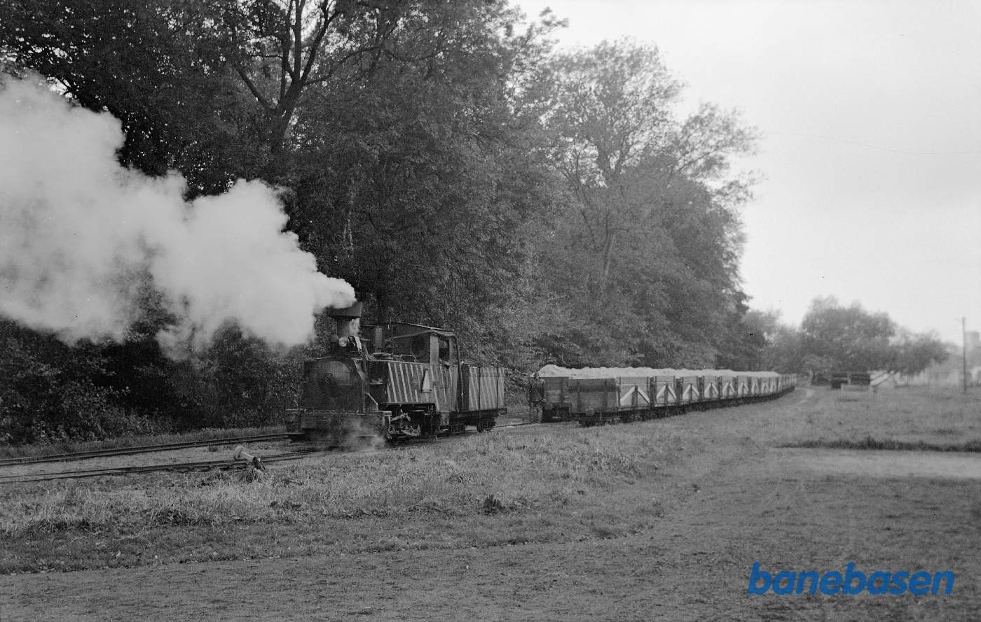 Rangering på opstillings-sporene i "Engen" Rangering på opstillings-sporene i "Engen"