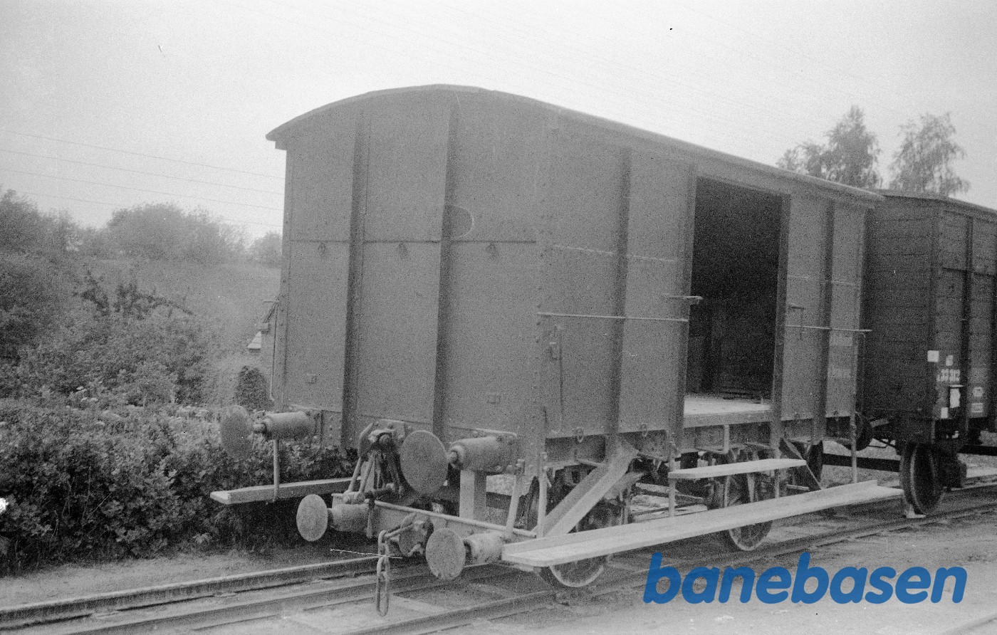 Lukket godsvogn, mellemvogn Lukket godsvogn, mellemvogn