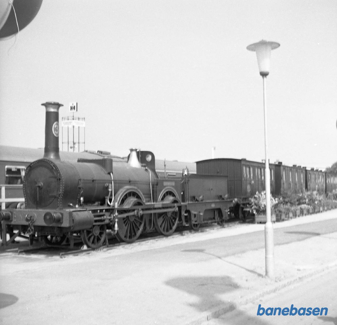 Damplokomotiv Södra Stambanan nr. 3 "Prins August"