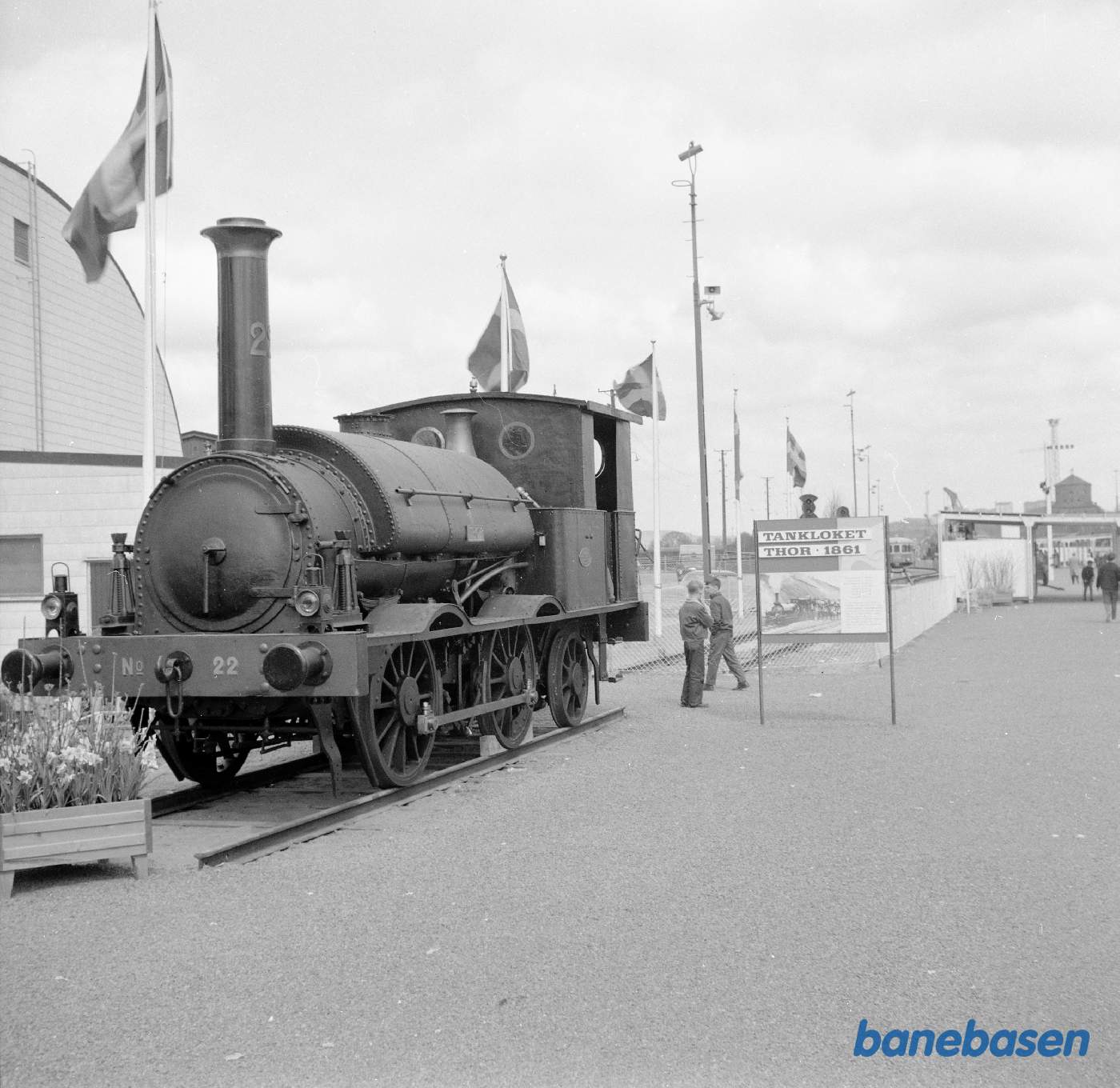 Damplokomotiv Westra Stambanan nr. 22 "THOR"