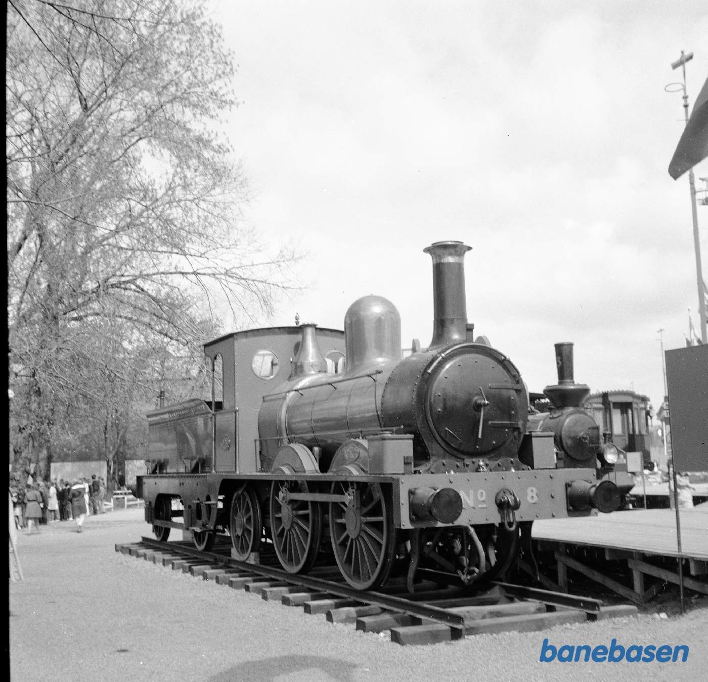 Damplokomotiv Oxelösund-Flen-Västmanlands Järnväg nr. 8