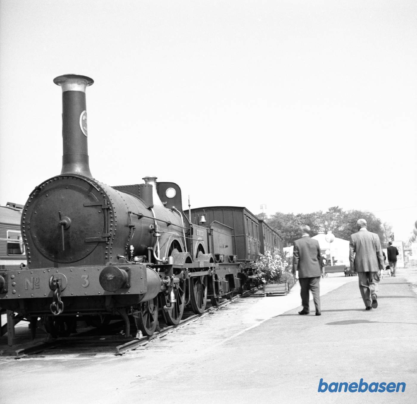 Damplokomotiv Södra Stambanan nr. 3 "Prins August"