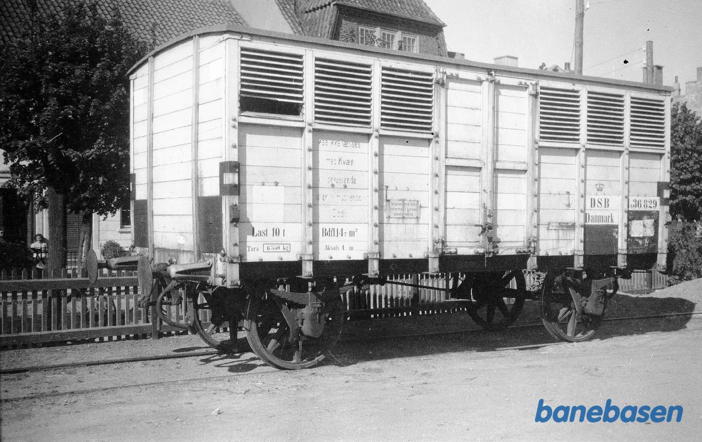 Godsvogne - Tjenestegodsvogne Godsvogne - Tjenestegodsvogne