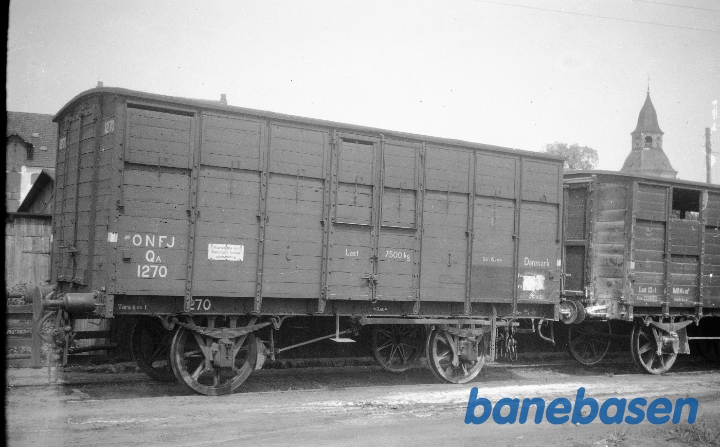 Lukket godsvogn Lukket godsvogn