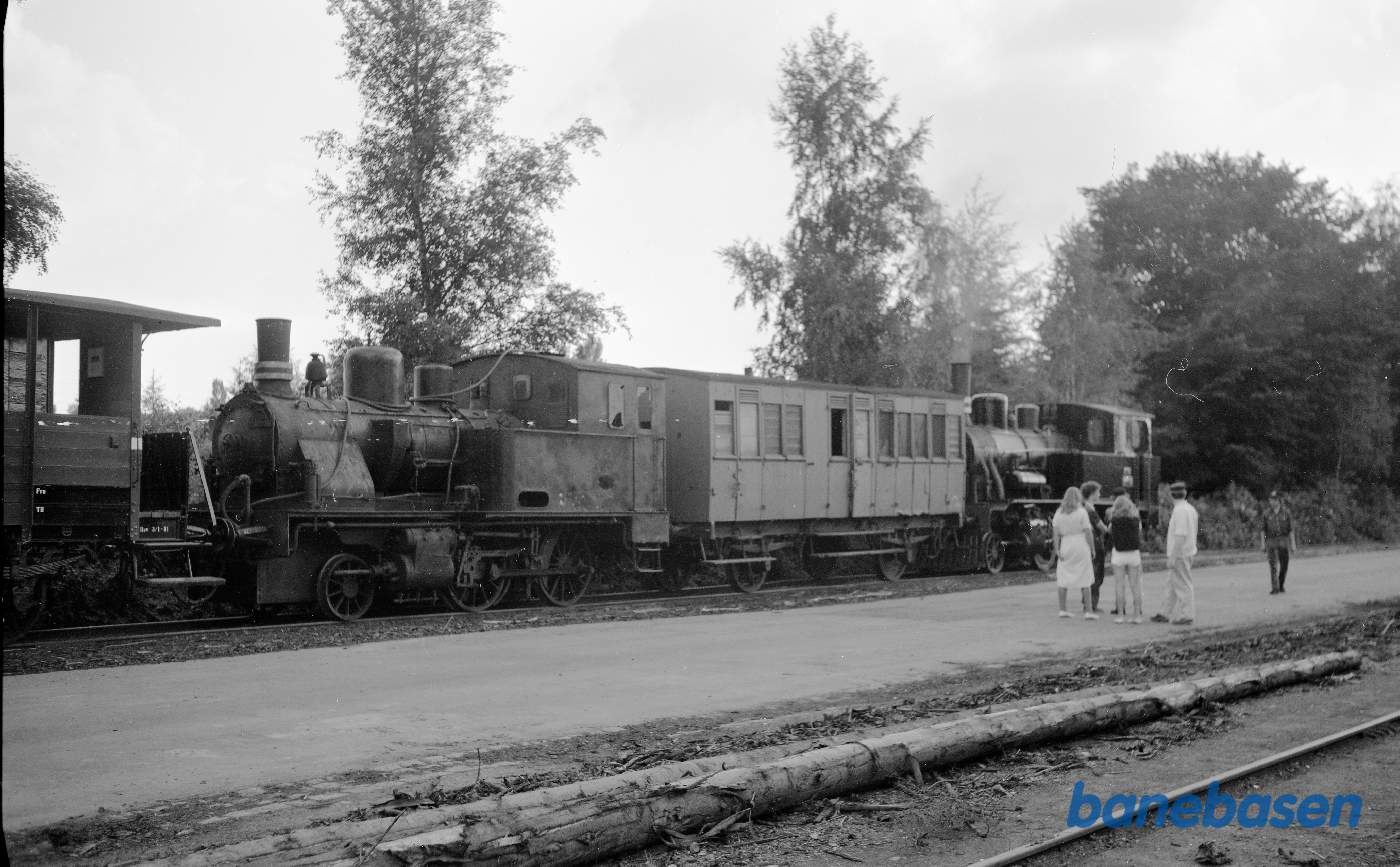 SVJ Nr. 1 + DSB Specialvogn 304 + ØSJS Nr. 7