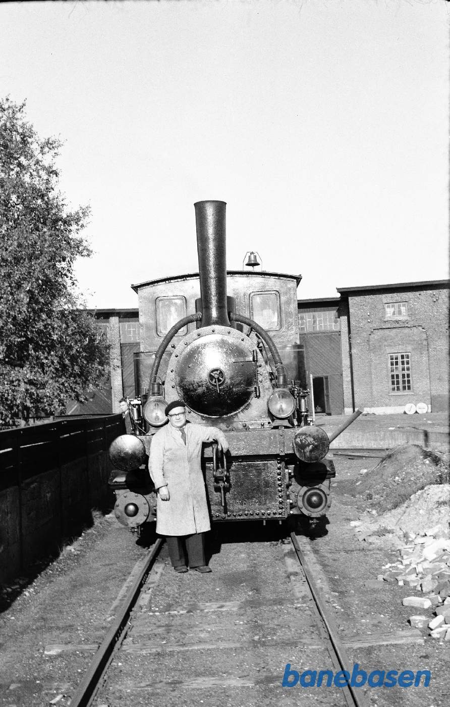 Damplokomotiv ØSJS 3 overtaget af DJK (Guntofte)