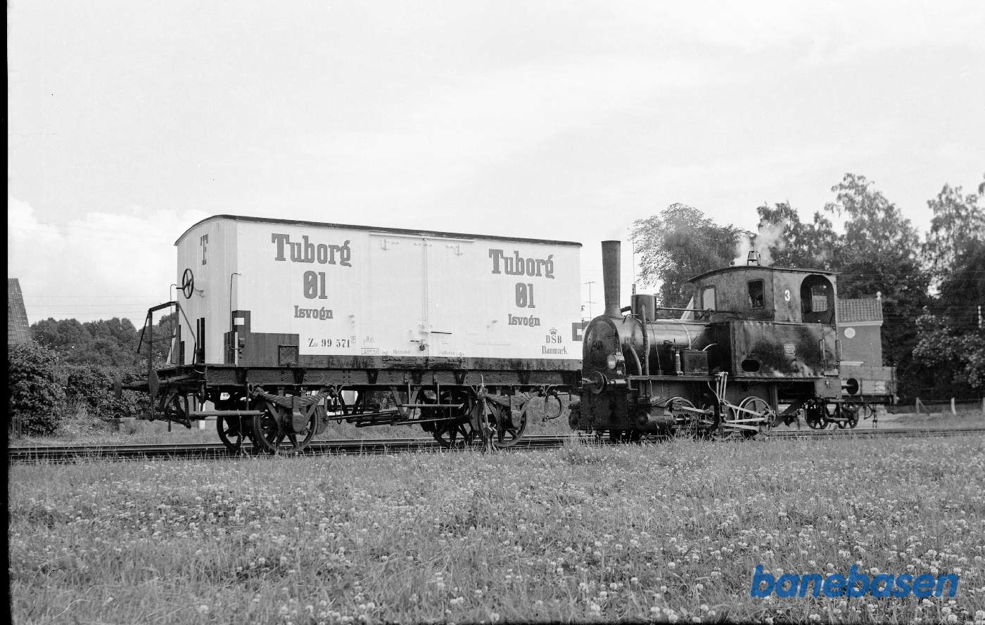 ØSJS nr. 3 + DSB ZB 99571 "TUBORG"
