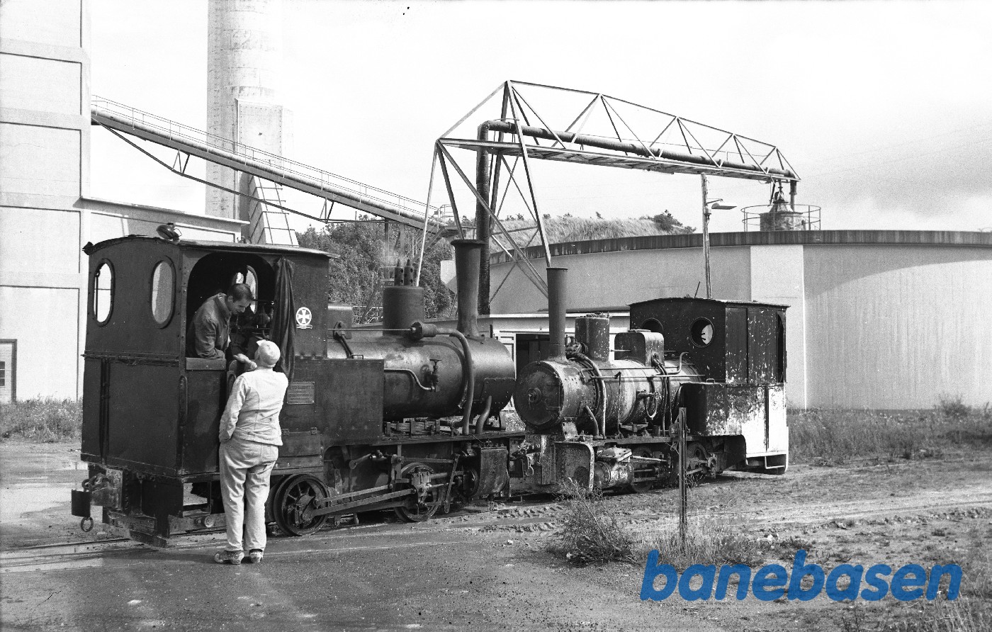 Damplokomotiv "Else", Orenstein 1921/9774 + "Tine" Krauss 1929/8477 Damplokomotiv "Else", Orenstein 1921/9774 + "Tine" Krauss 1929/8477