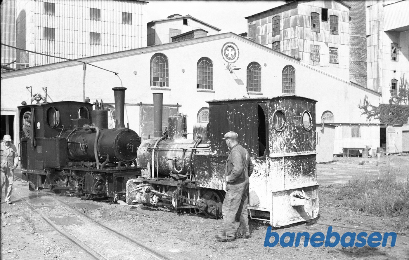 Damplokomotiv "Else", Orenstein 1921/9774 + "Tine" Krauss 1929/8477 Damplokomotiv "Else", Orenstein 1921/9774 + "Tine" Krauss 1929/8477