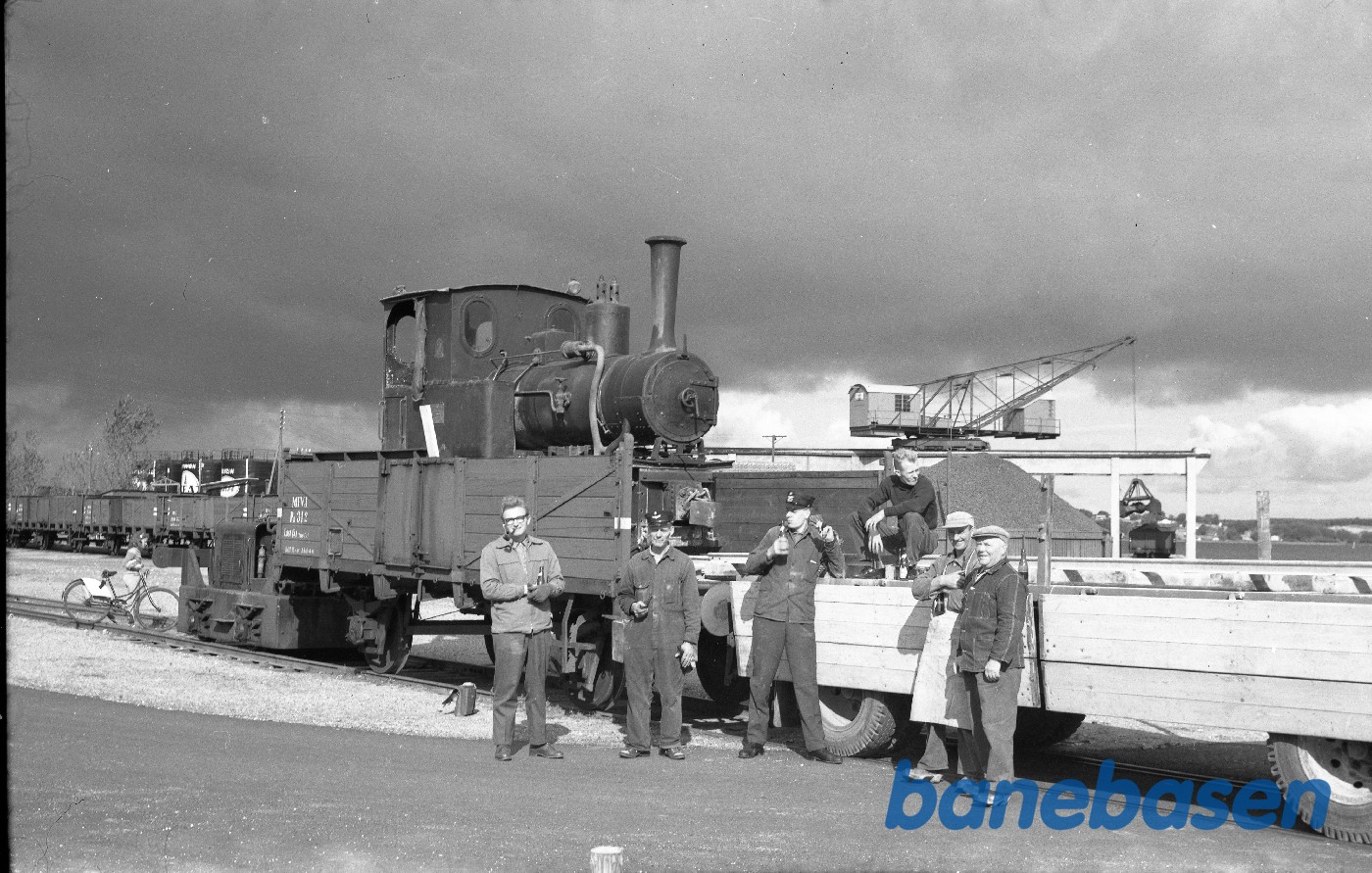 Damplokomotiv "Else", Orenstein 1921/9774, oplæsset på MFVJ PD 312 Damplokomotiv "Else", Orenstein 1921/9774, oplæsset på MFVJ PD 312