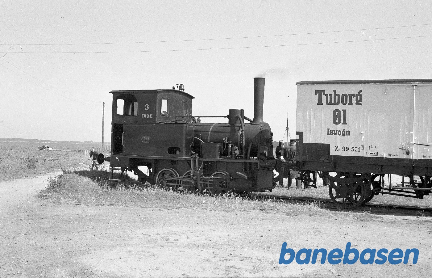 ØSJS nr. 3 + DSB ZB 99571 "TUBORG" ØSJS nr. 3 + DSB ZB 99571 "TUBORG"