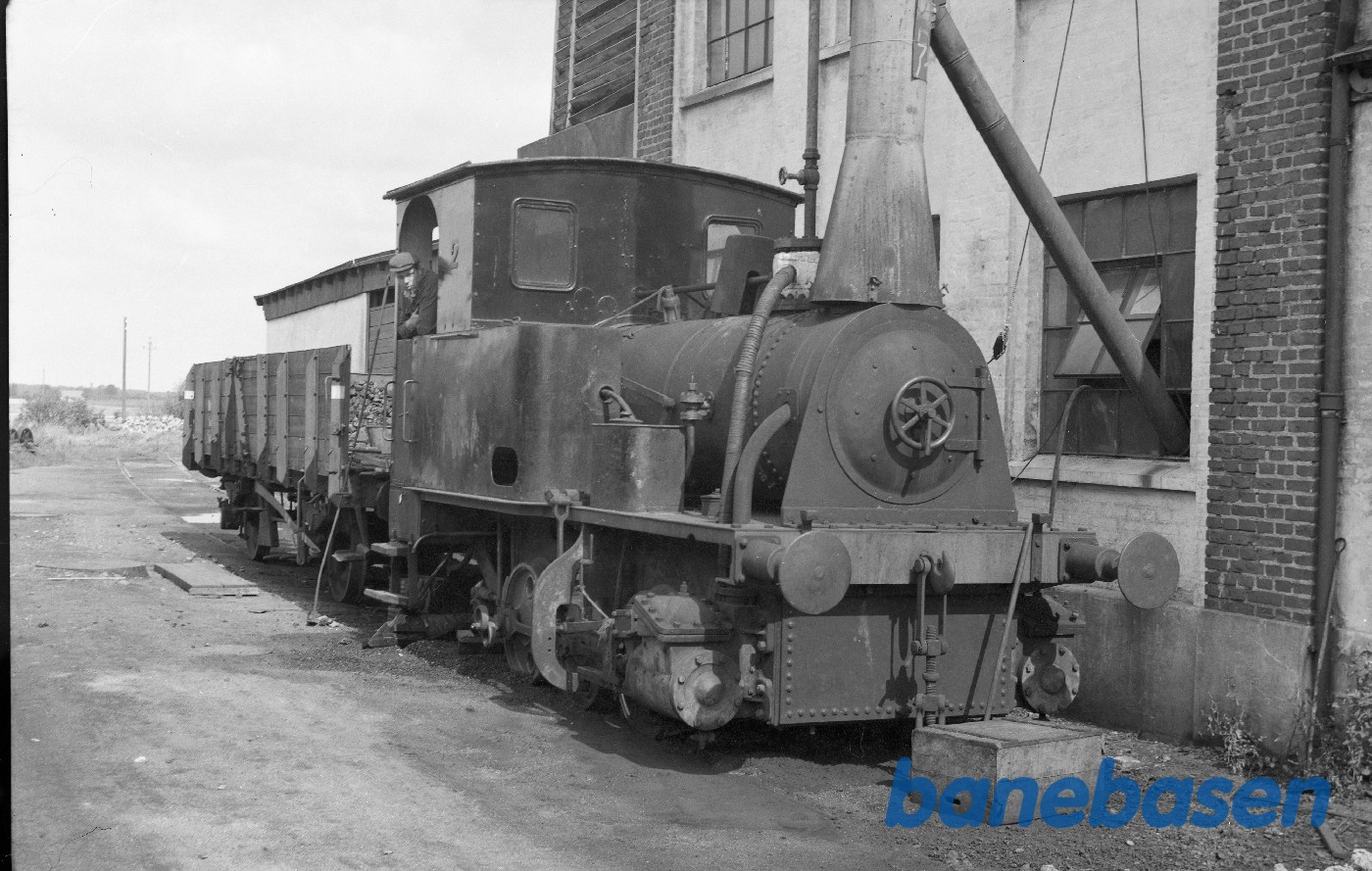 ØSJS nr. 2 udlejet til slagteriet i Maribo, for levering af damp ØSJS nr. 2 udlejet til slagteriet i Maribo, for levering af damp