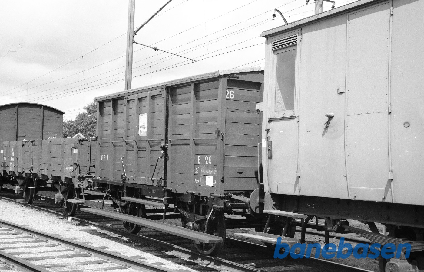 Lukket godsvogn ØSJS E 26 Lukket godsvogn ØSJS E 26