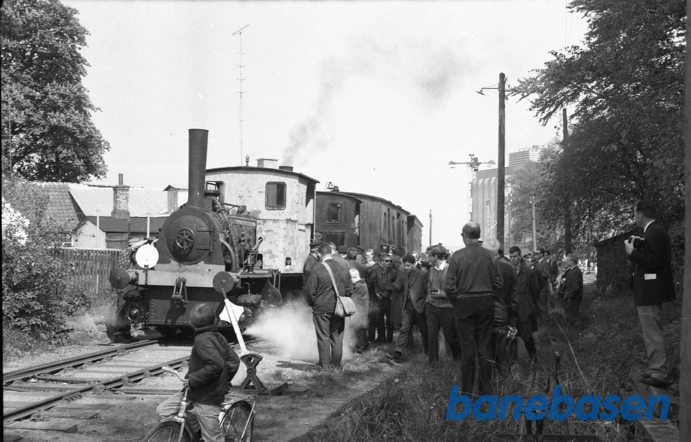 Prøvekørsel af ØSJS nr. 2 i forspand med ØSJS nr. 3 Prøvekørsel af ØSJS nr. 2 i forspand med ØSJS nr. 3