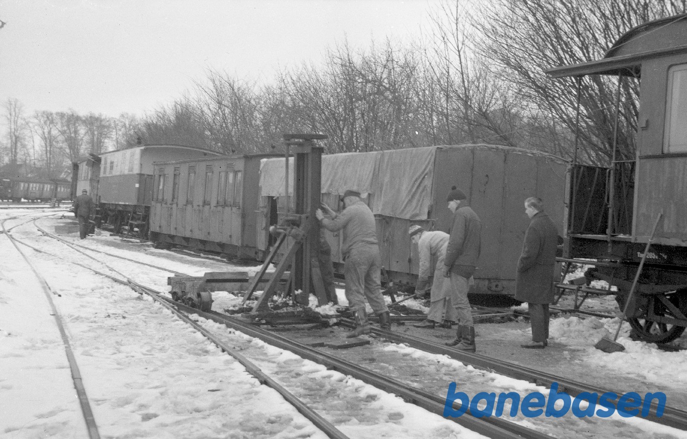 Flytning af løftebukke Flytning af løftebukke