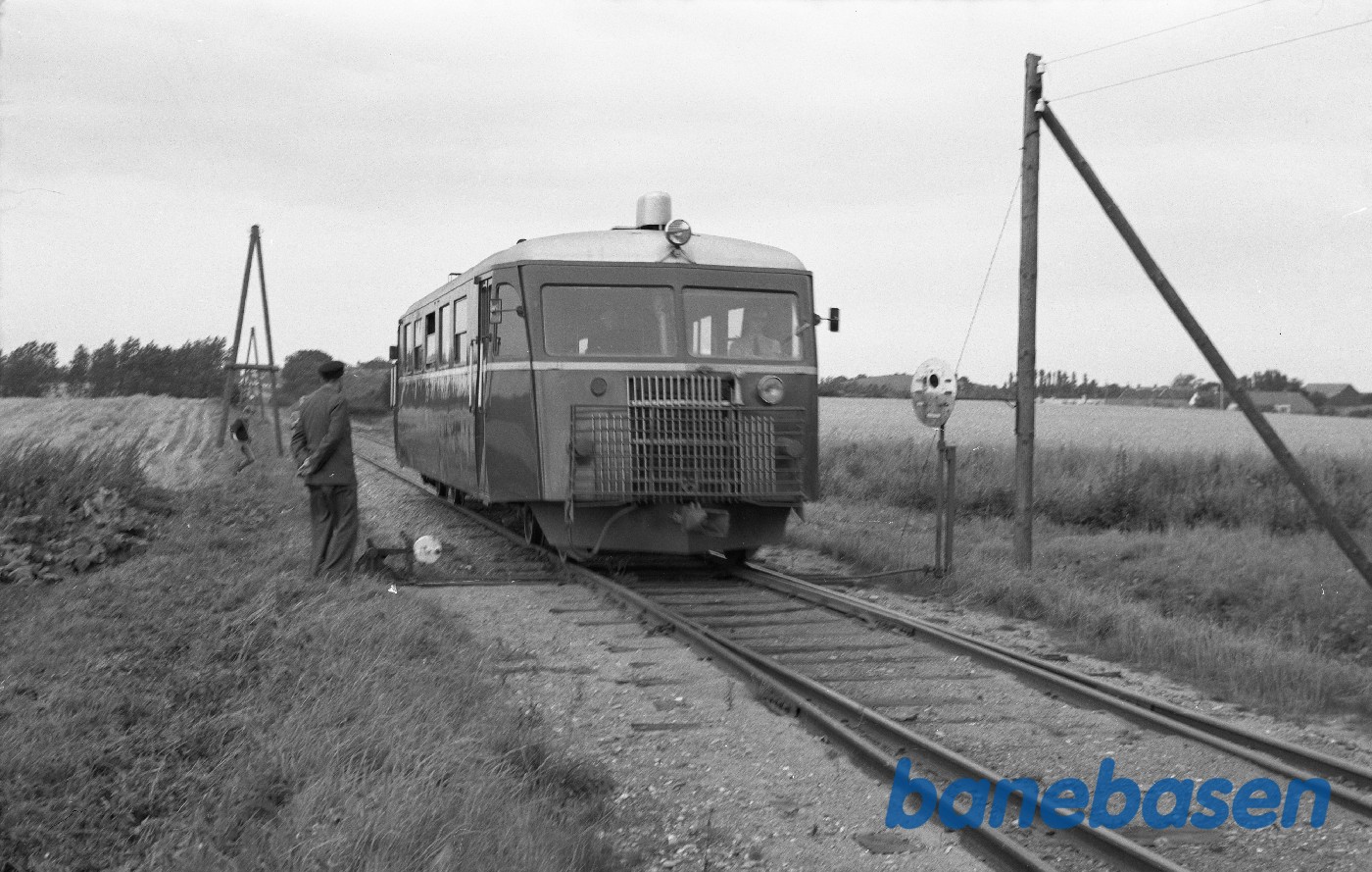 SM 1 under indkørsel fra Bagenkop SM 1 under indkørsel fra Bagenkop