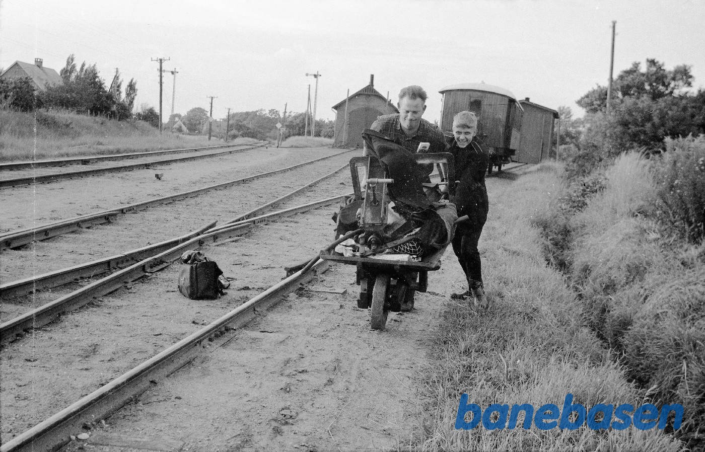 Trillebør-transport af trykprøveapparat Trillebør-transport af trykprøveapparat