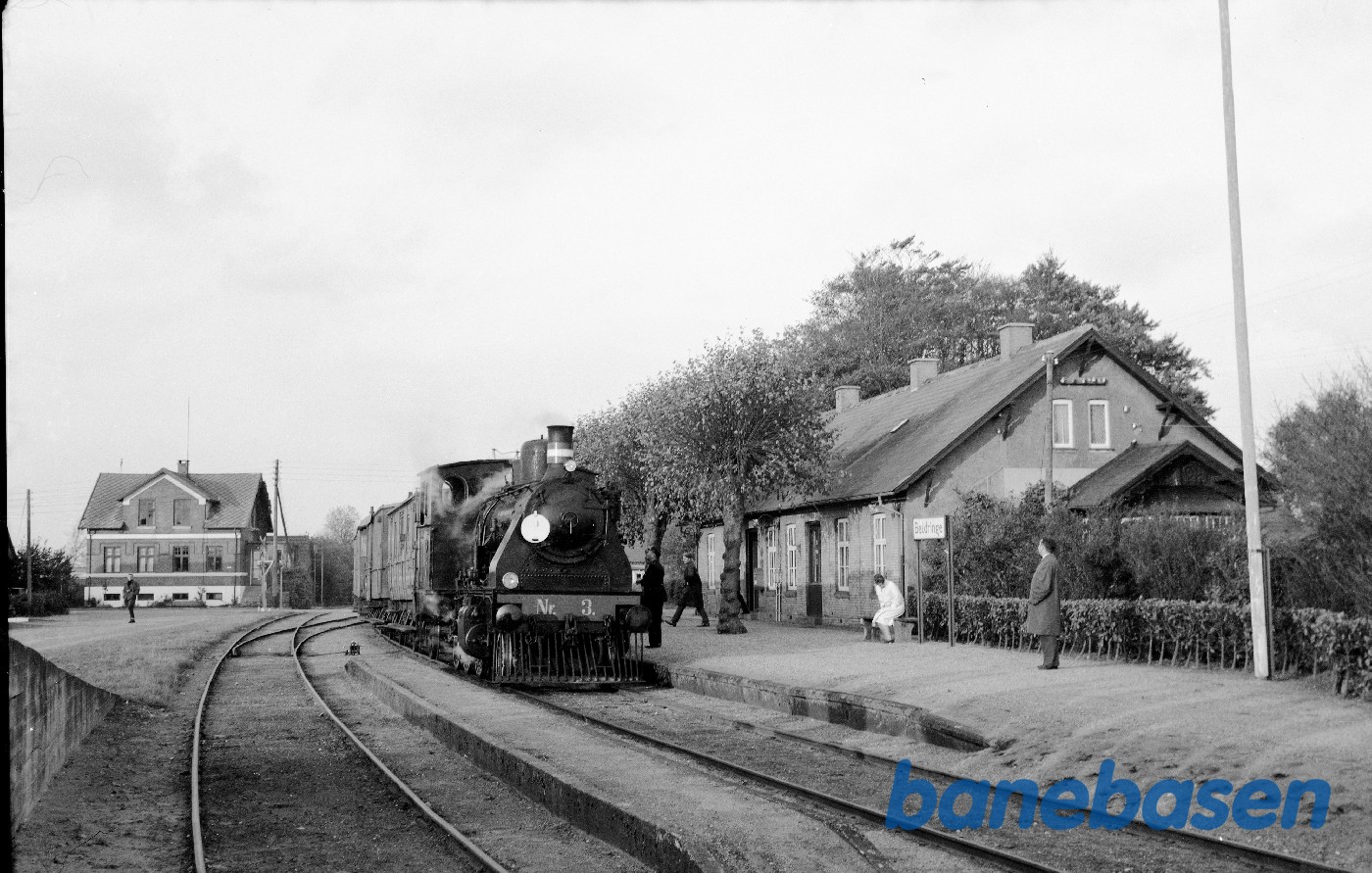Damplokomotiv nr. 3 med udflugtstog for DJK Damplokomotiv nr. 3 med udflugtstog for DJK