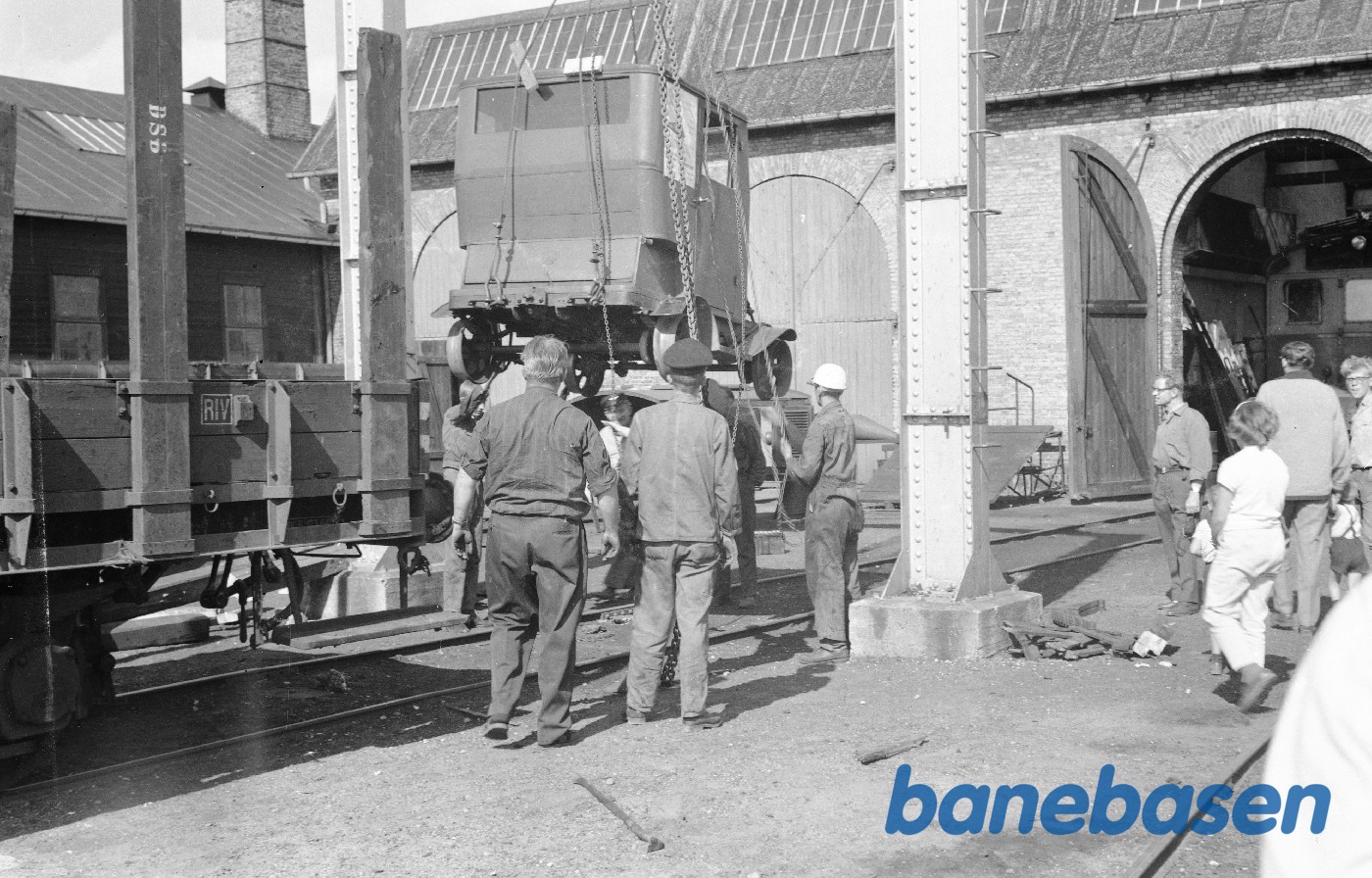 Aflæsning af NFJ skinnebil Aflæsning af NFJ skinnebil