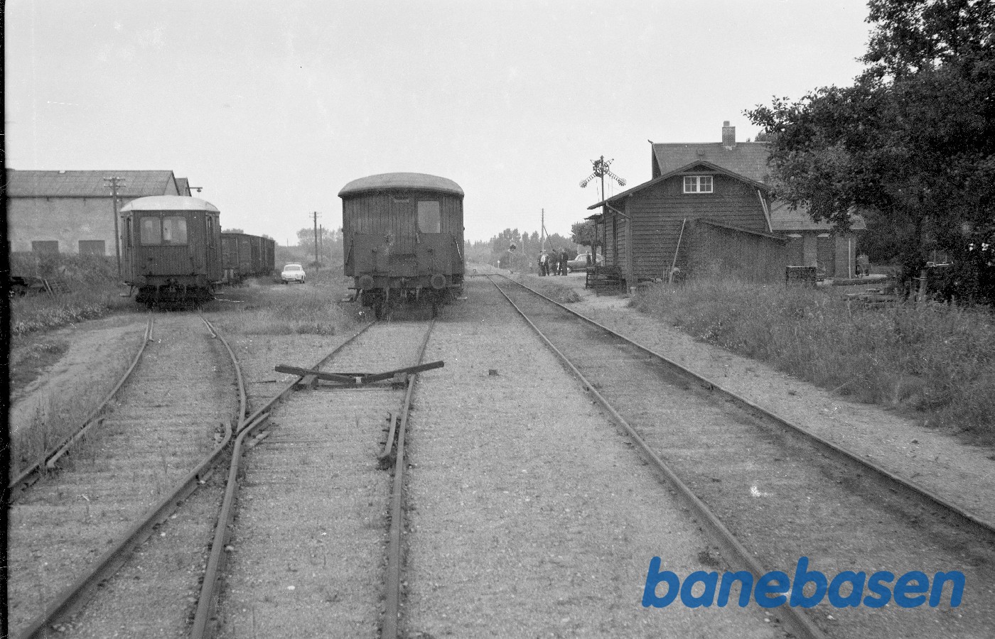 Seden station, hensatte vogne Seden station, hensatte vogne