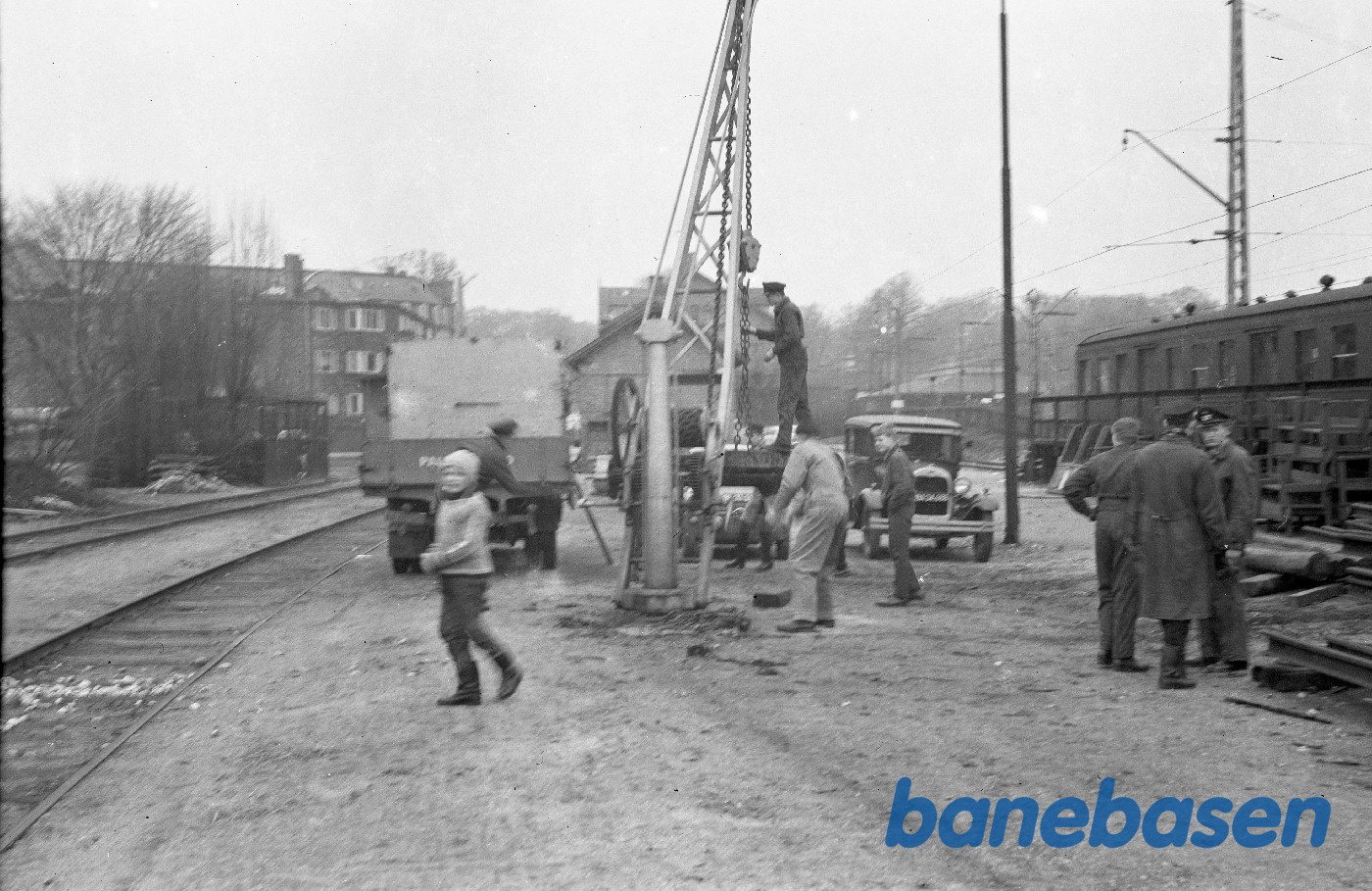 Aflæsning af reservedele v.h.a. kran Aflæsning af reservedele v.h.a. kran