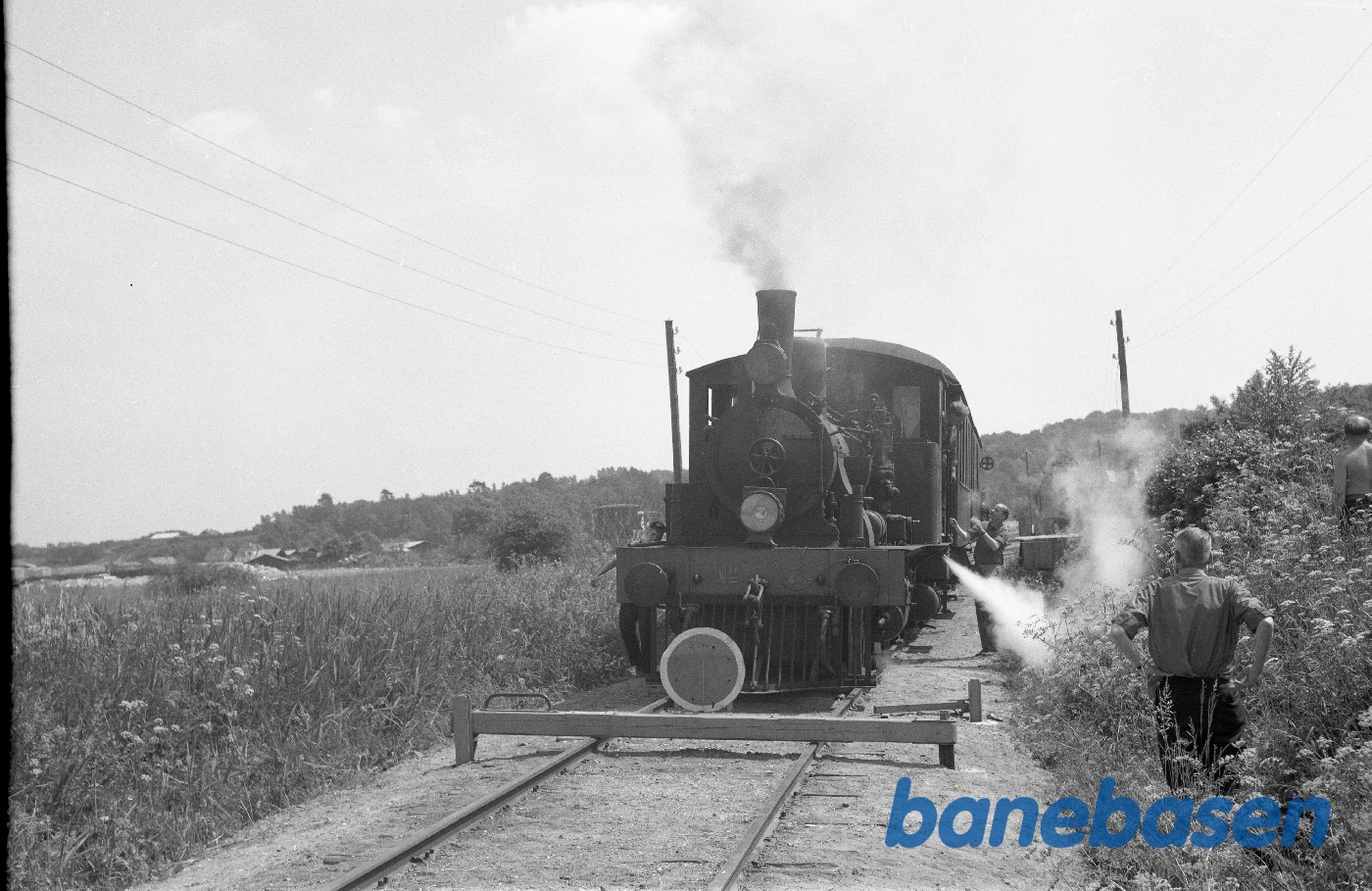 VLTJ nr. 7 med veterantog VLTJ nr. 7 med veterantog