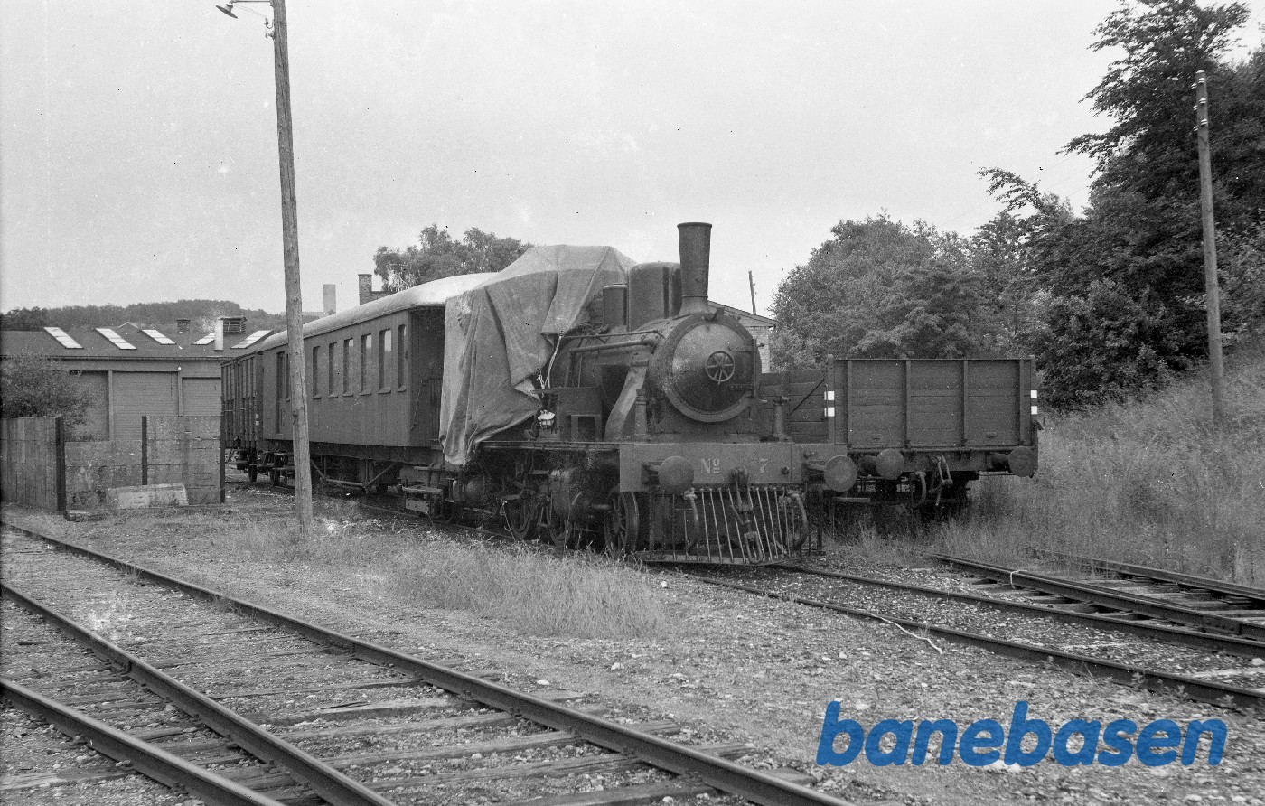 VLTJ nr. 7 + vogne VLTJ nr. 7 + vogne