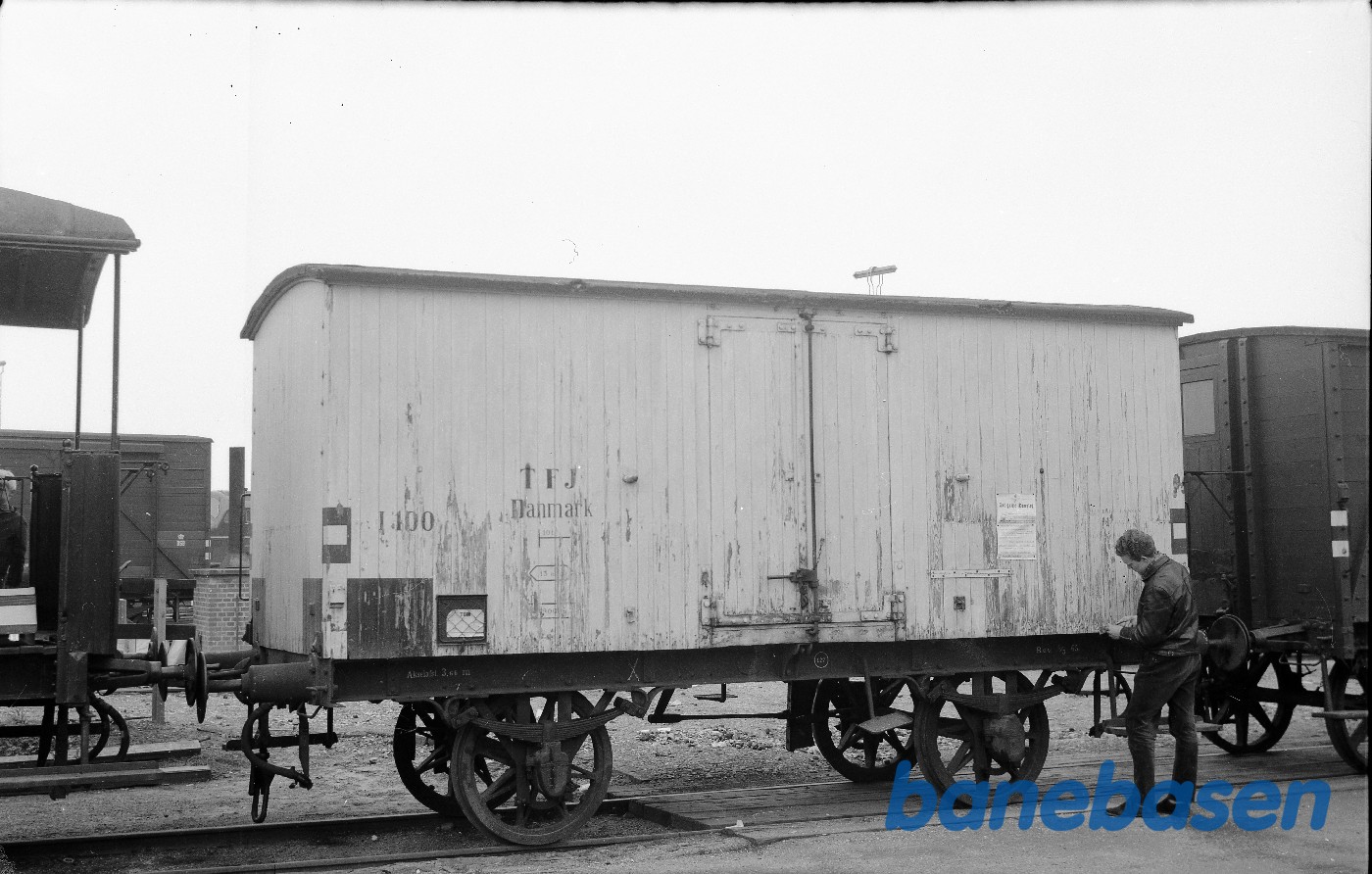 Lukket godsvogn TFJ I 100 Lukket godsvogn TFJ I 100