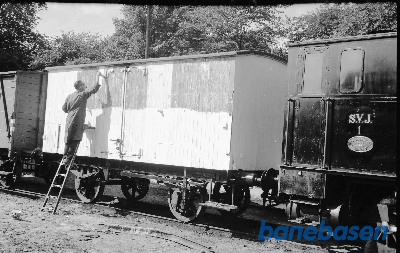 Lukket godsvogn TFJ I 100 Lukket godsvogn TFJ I 100