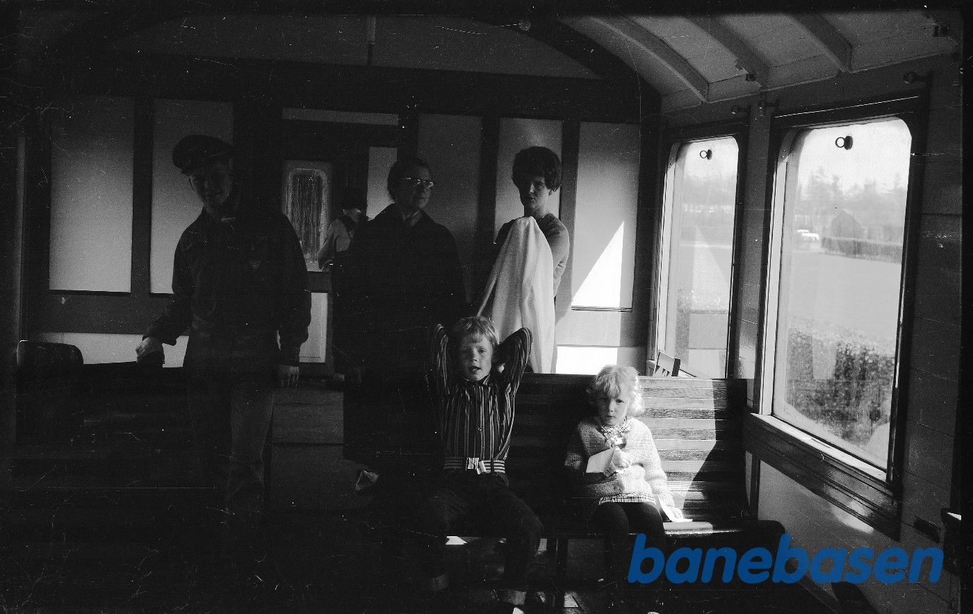 Interiør personvogn DSB CF 10135 Interiør personvogn DSB CF 10135