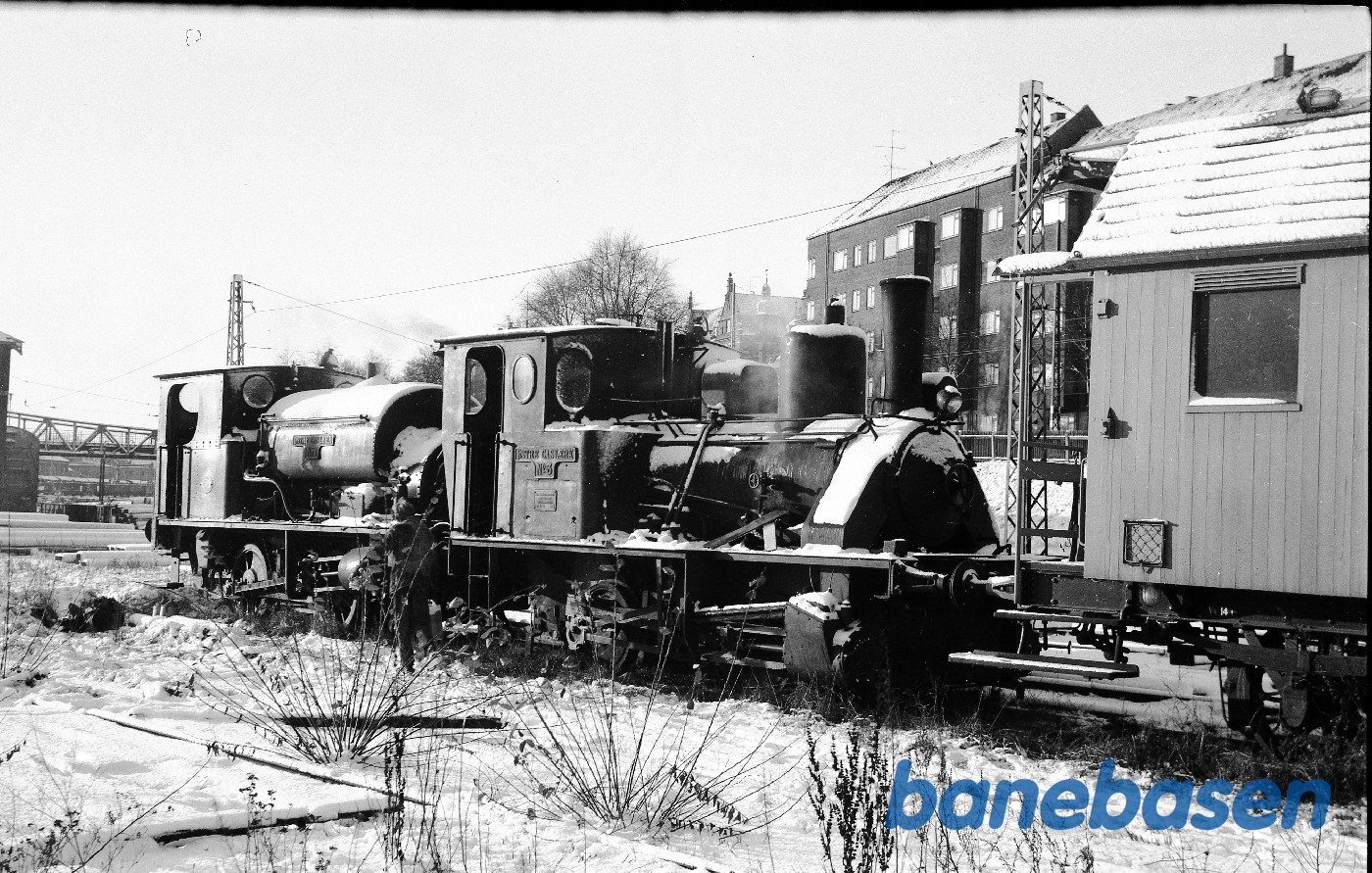 Damplokomotiv nr. 3 og nr. 1 Damplokomotiv nr. 3 og nr. 1