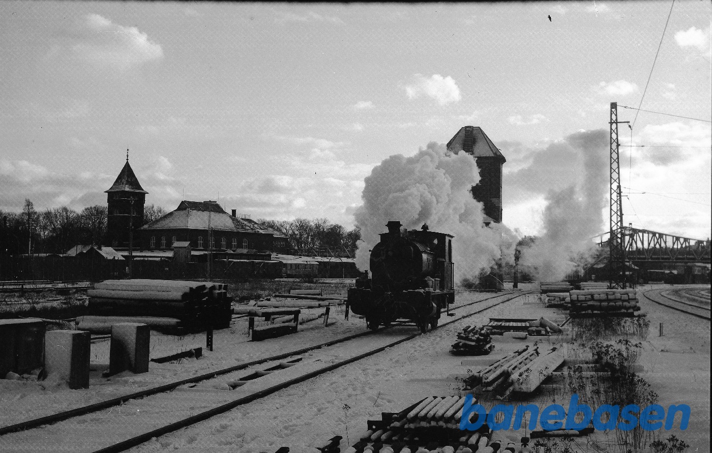 Prøvekørsel af damplokomotiv ØG nr. 1 Prøvekørsel af damplokomotiv ØG nr. 1