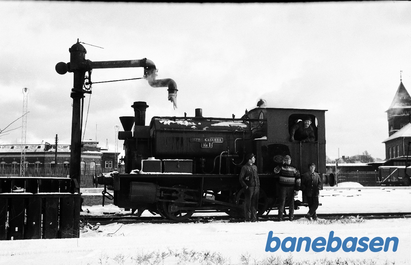 Prøvekørsel af damplokomotiv ØG nr. 1 Prøvekørsel af damplokomotiv ØG nr. 1