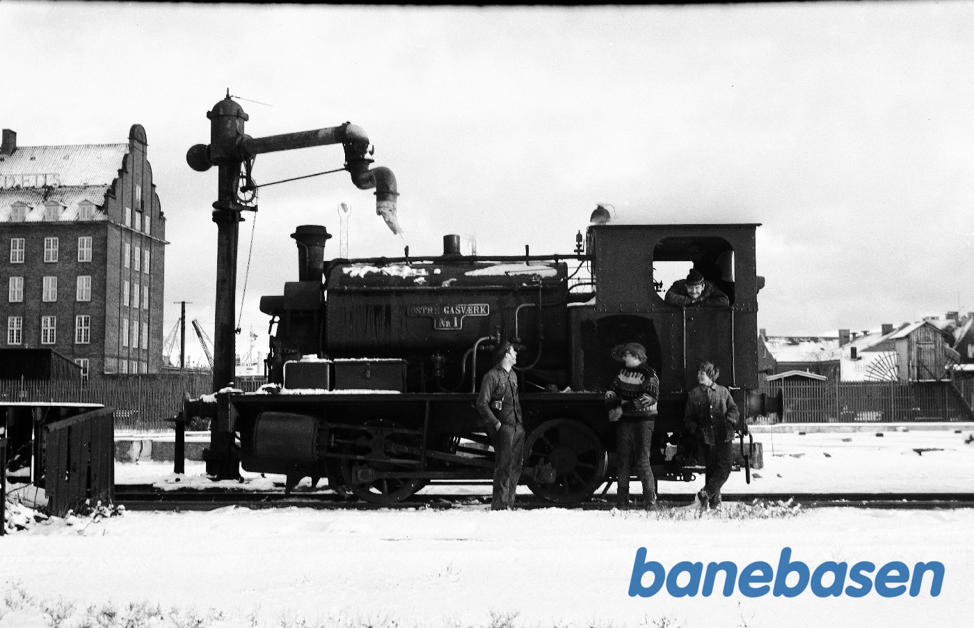 Prøvekørsel af damplokomotiv ØG nr. 1 Prøvekørsel af damplokomotiv ØG nr. 1