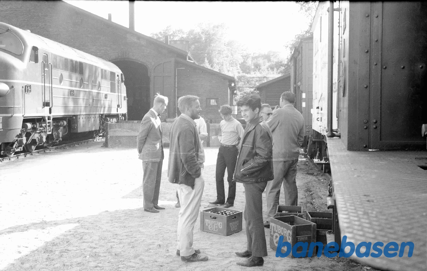 Præsentation af istandsat TUBORG-vogn DSB/S 9821 Præsentation af istandsat TUBORG-vogn DSB/S 9821