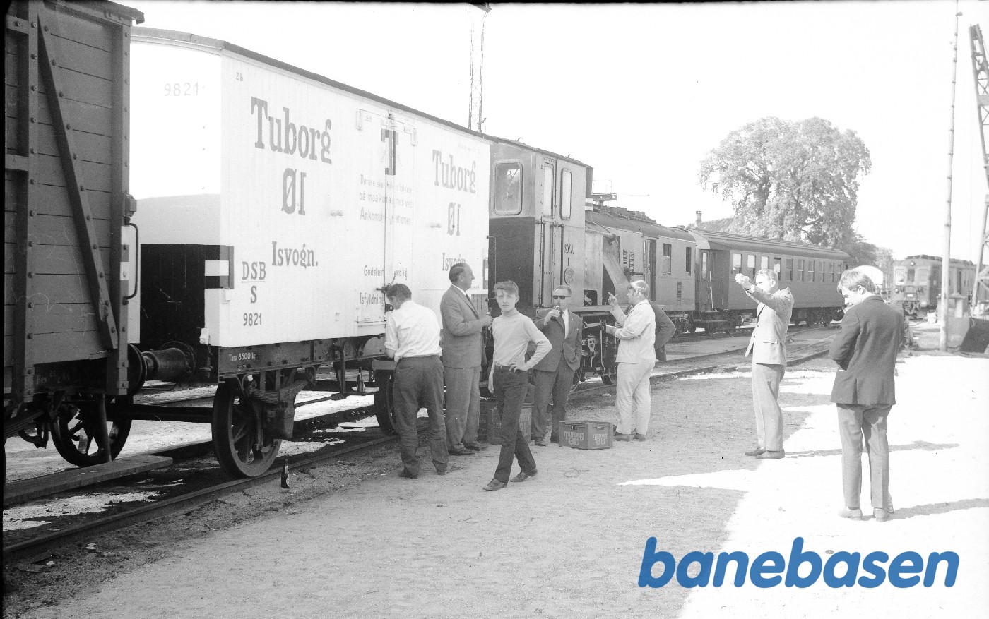 Præsentation af istandsat TUBORG-vogn DSB/S 9821 Præsentation af istandsat TUBORG-vogn DSB/S 9821