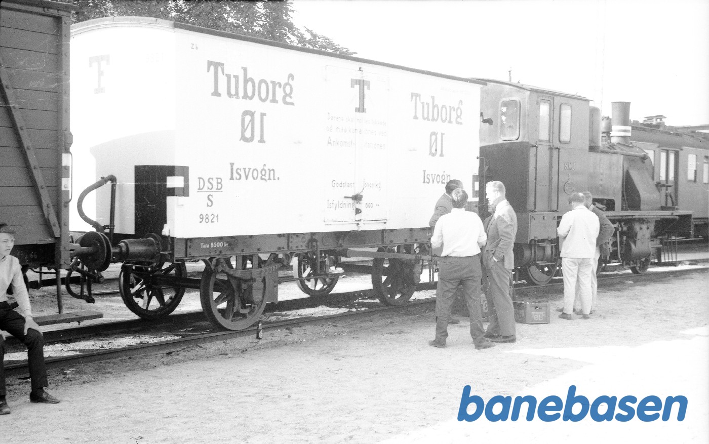 Præsentation af istandsat TUBORG-vogn DSB/S 9821 Præsentation af istandsat TUBORG-vogn DSB/S 9821