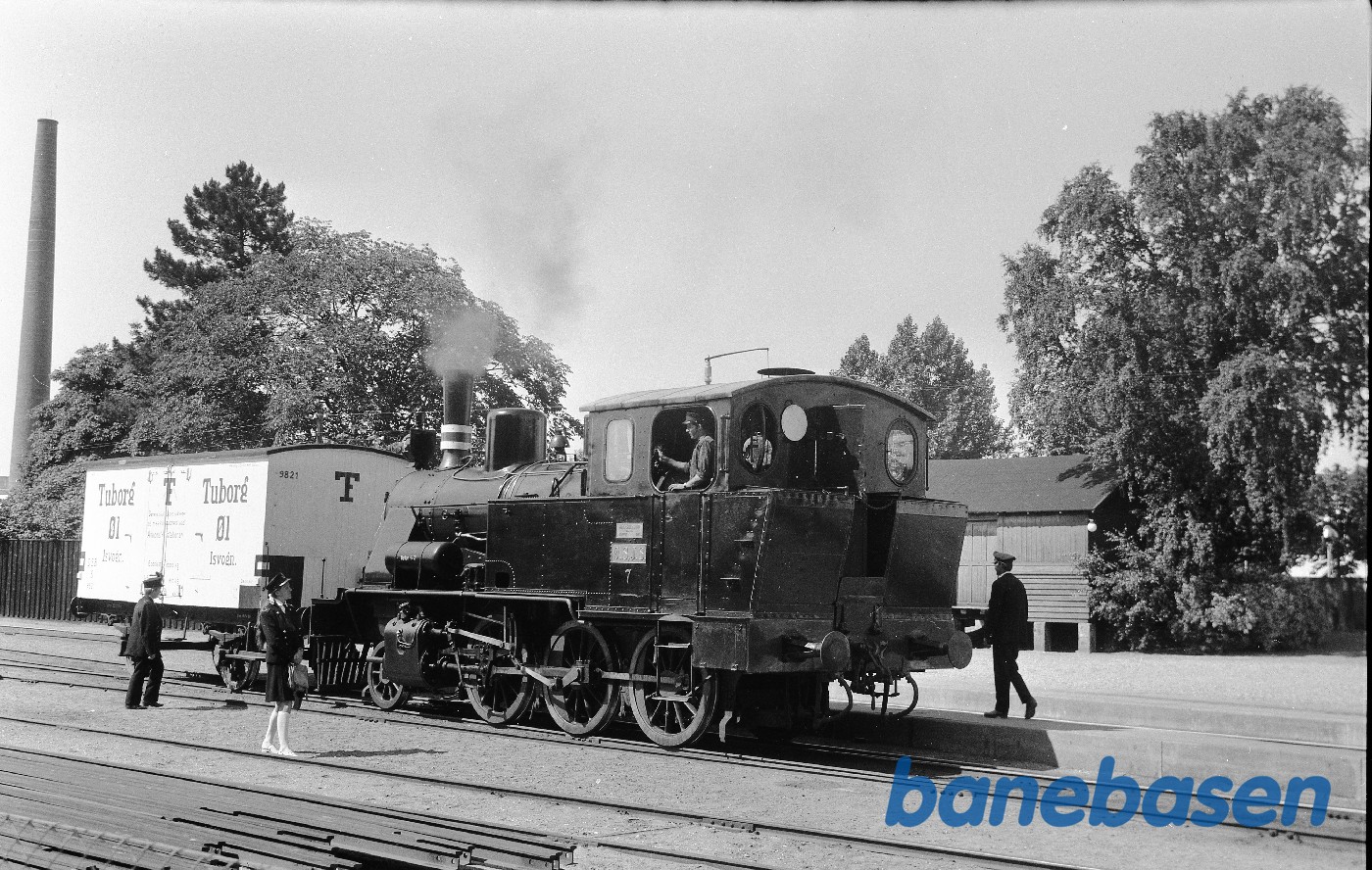 ØSJS nr. 7 + DSB/S 9821 TUBORG ØSJS nr. 7 + DSB/S 9821 TUBORG