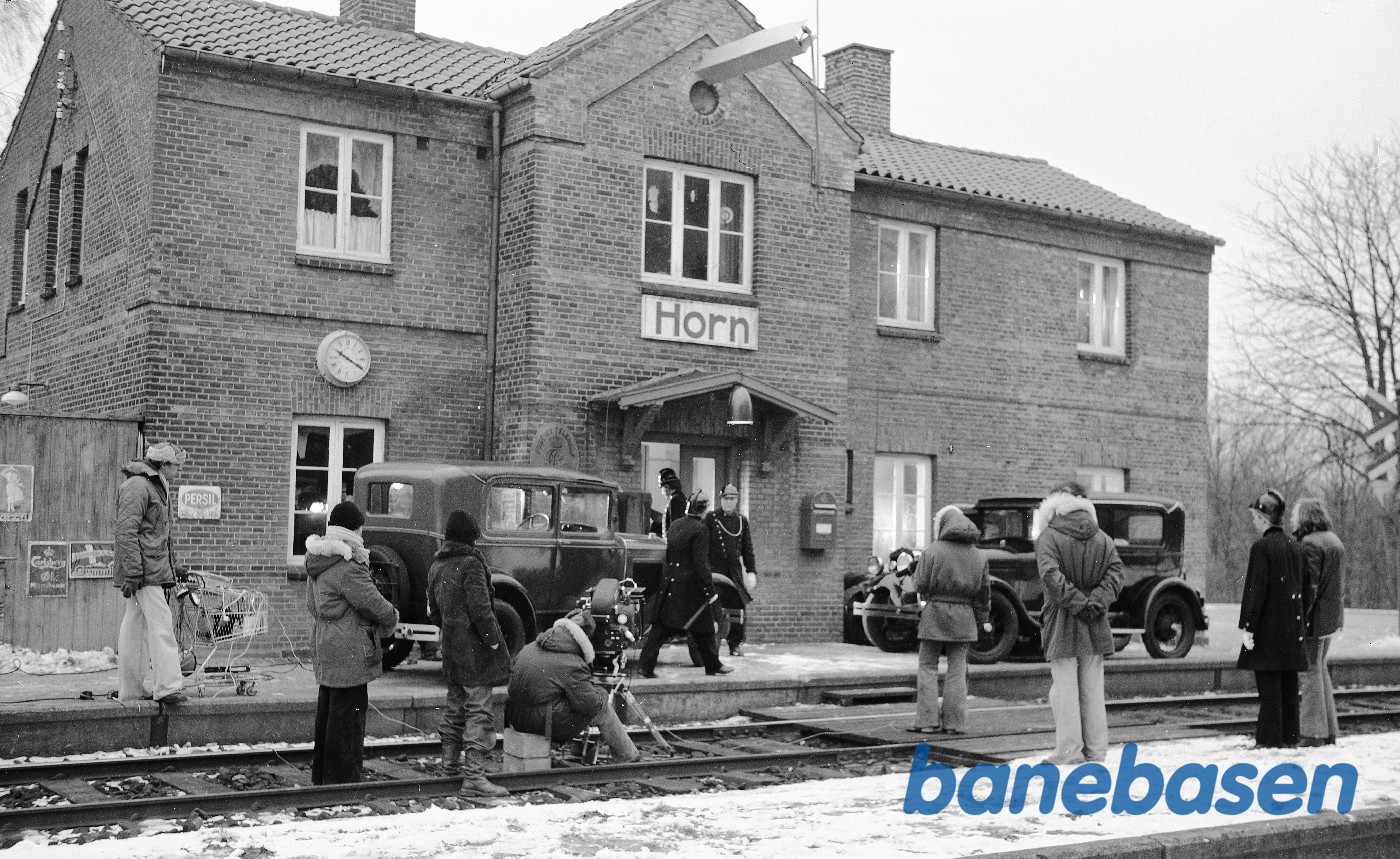 Optagelser til "Spøgelsestoget" Optagelser til "Spøgelsestoget"