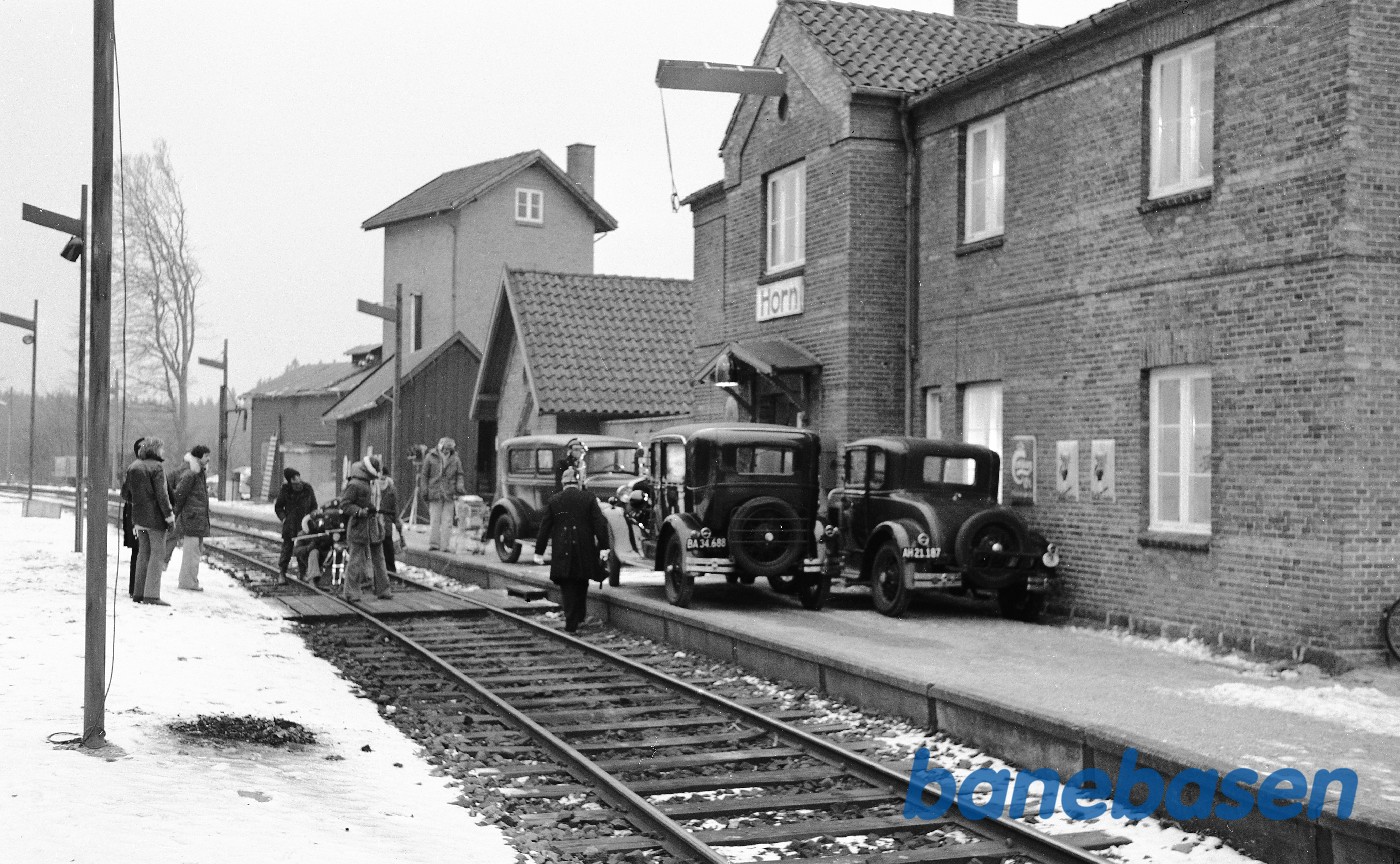 Optagelser til "Spøgelsestoget" Optagelser til "Spøgelsestoget"