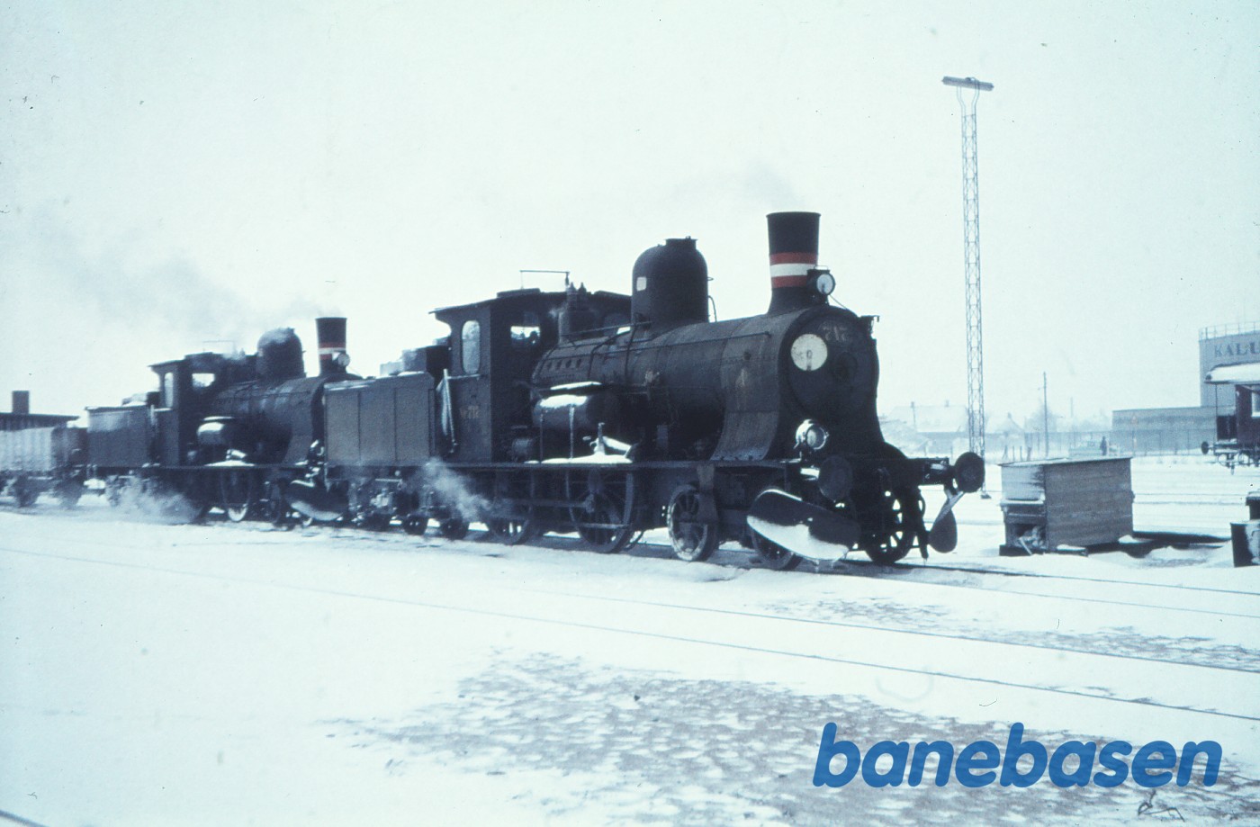 C 717 + C 712 under udkørsel C 717 + C 712 under udkørsel