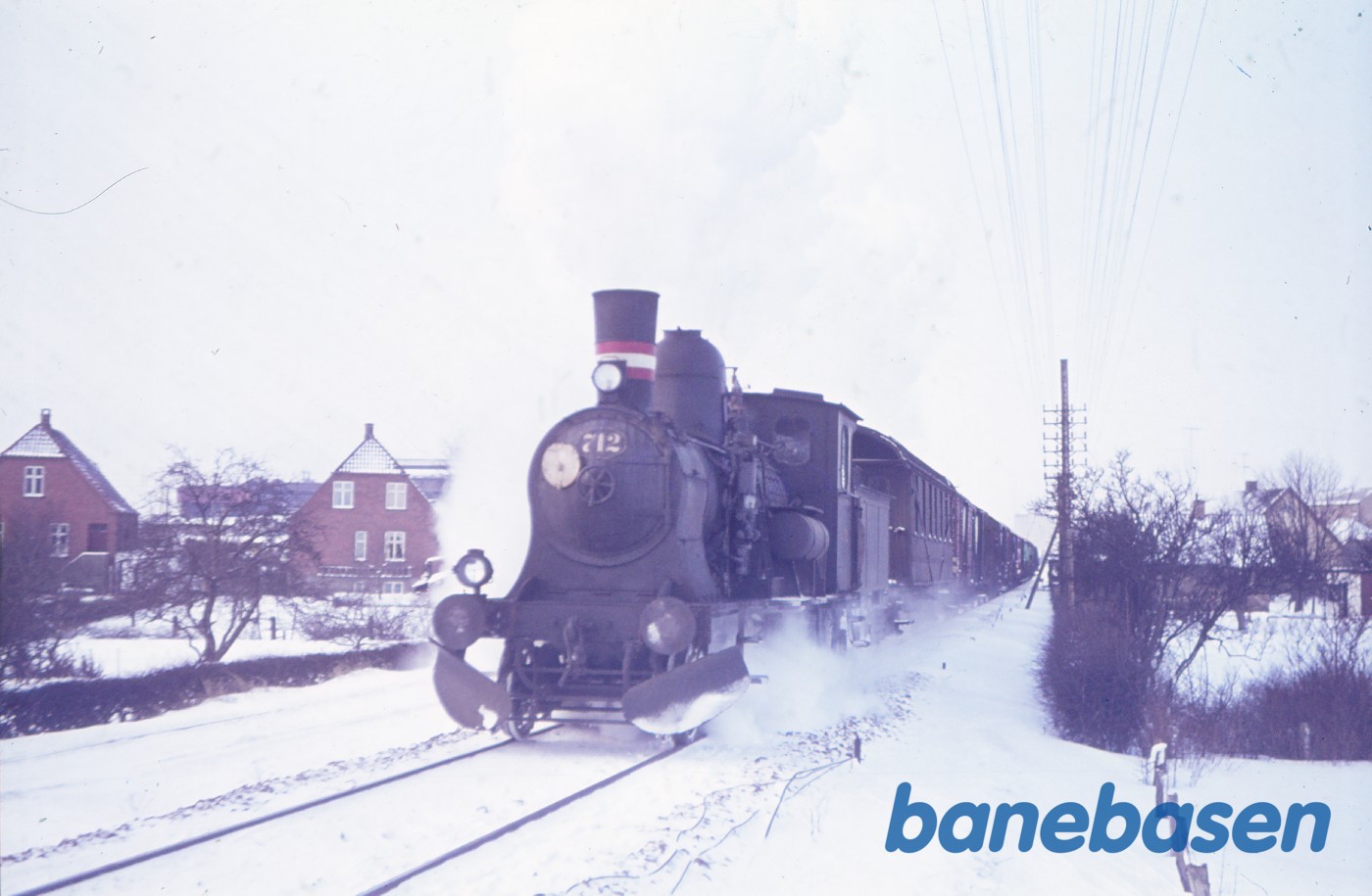 C 712 med godstog C 712 med godstog