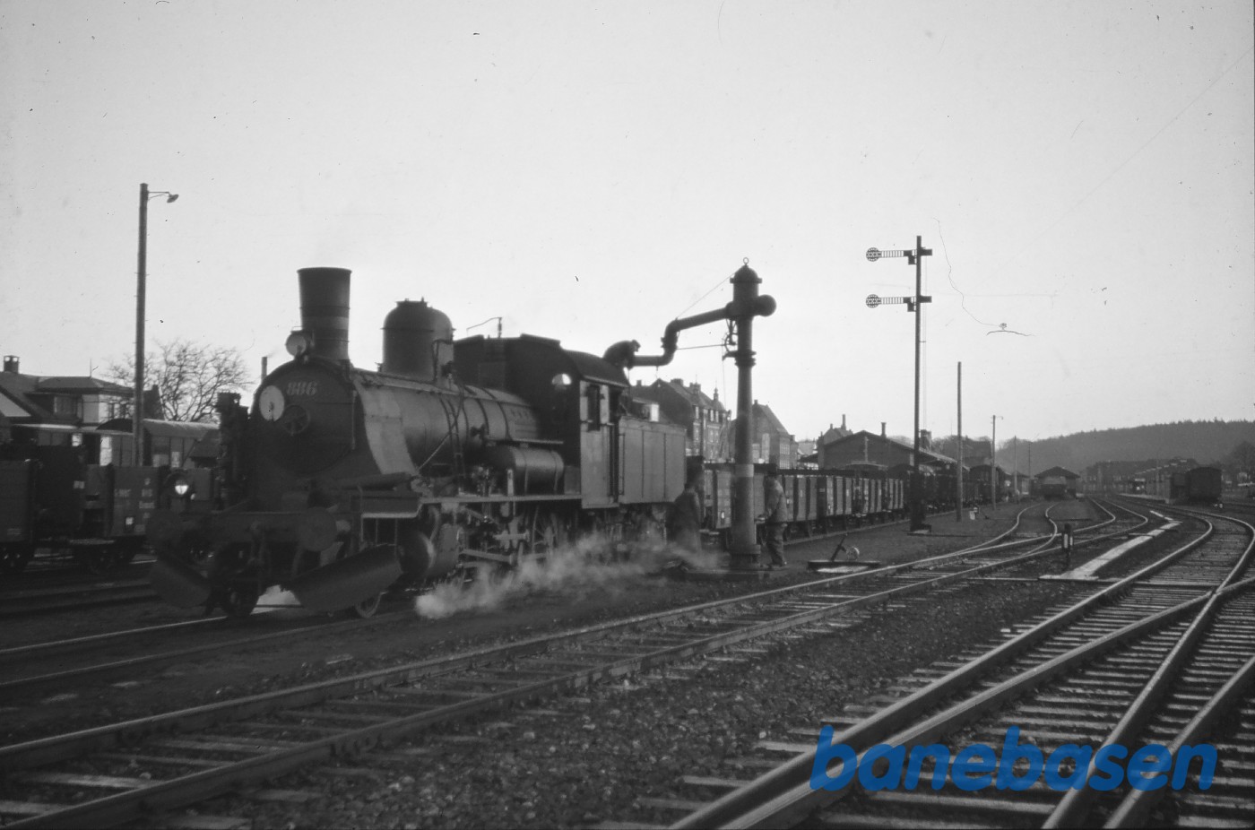 D 886 med ballasttog D 886 med ballasttog